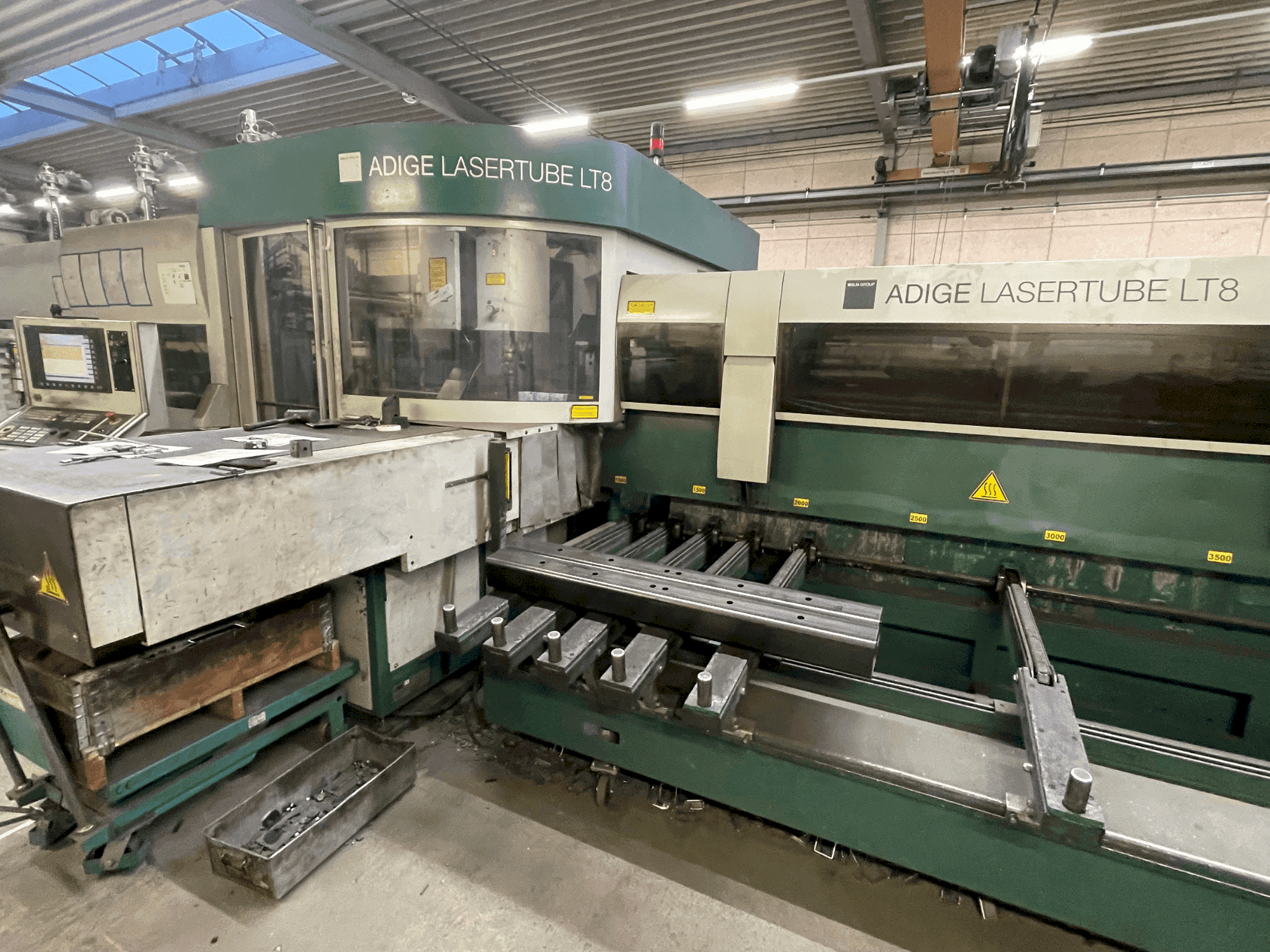 A BLM Adige LT8  gép elölnézete