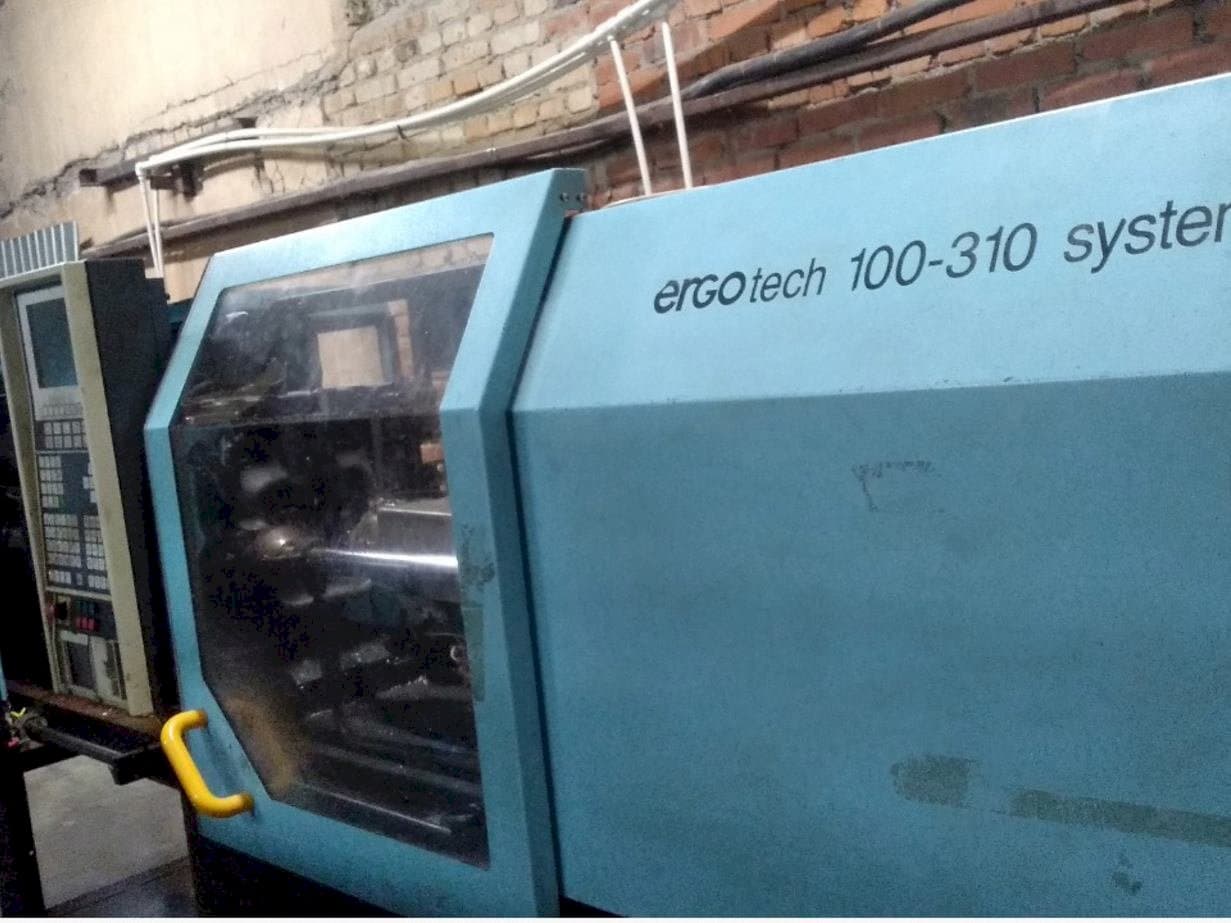 A DEMAG ERGOtech system 100-310  gép elölnézete