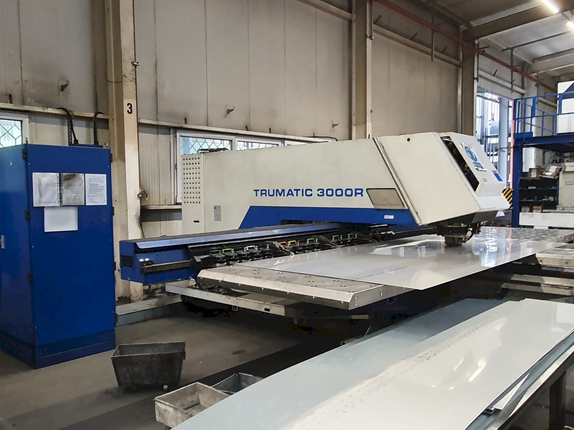 A Trumpf Trumatic 3000R  gép elölnézete