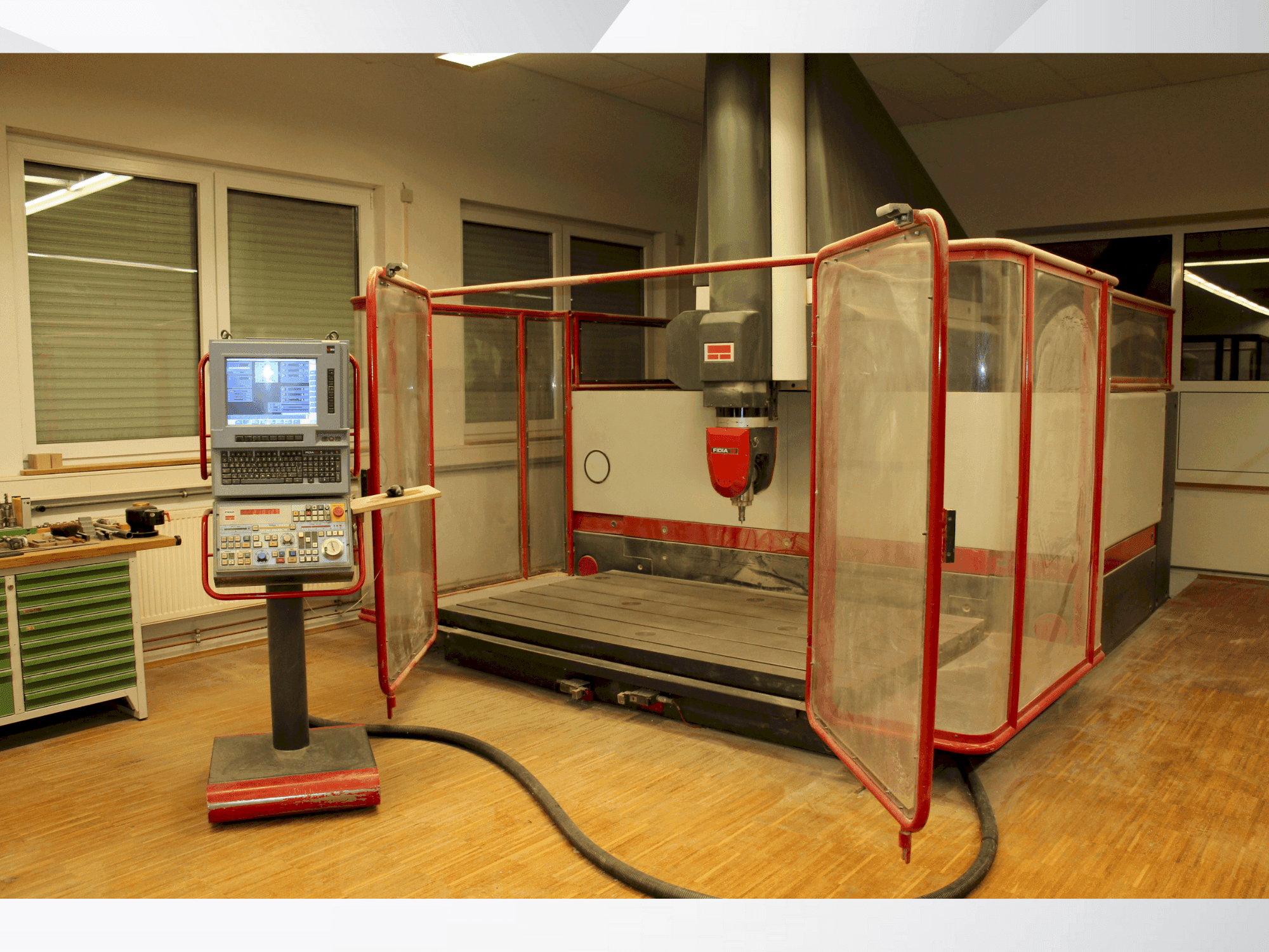 A Fidia Digit 218  gép elölnézete