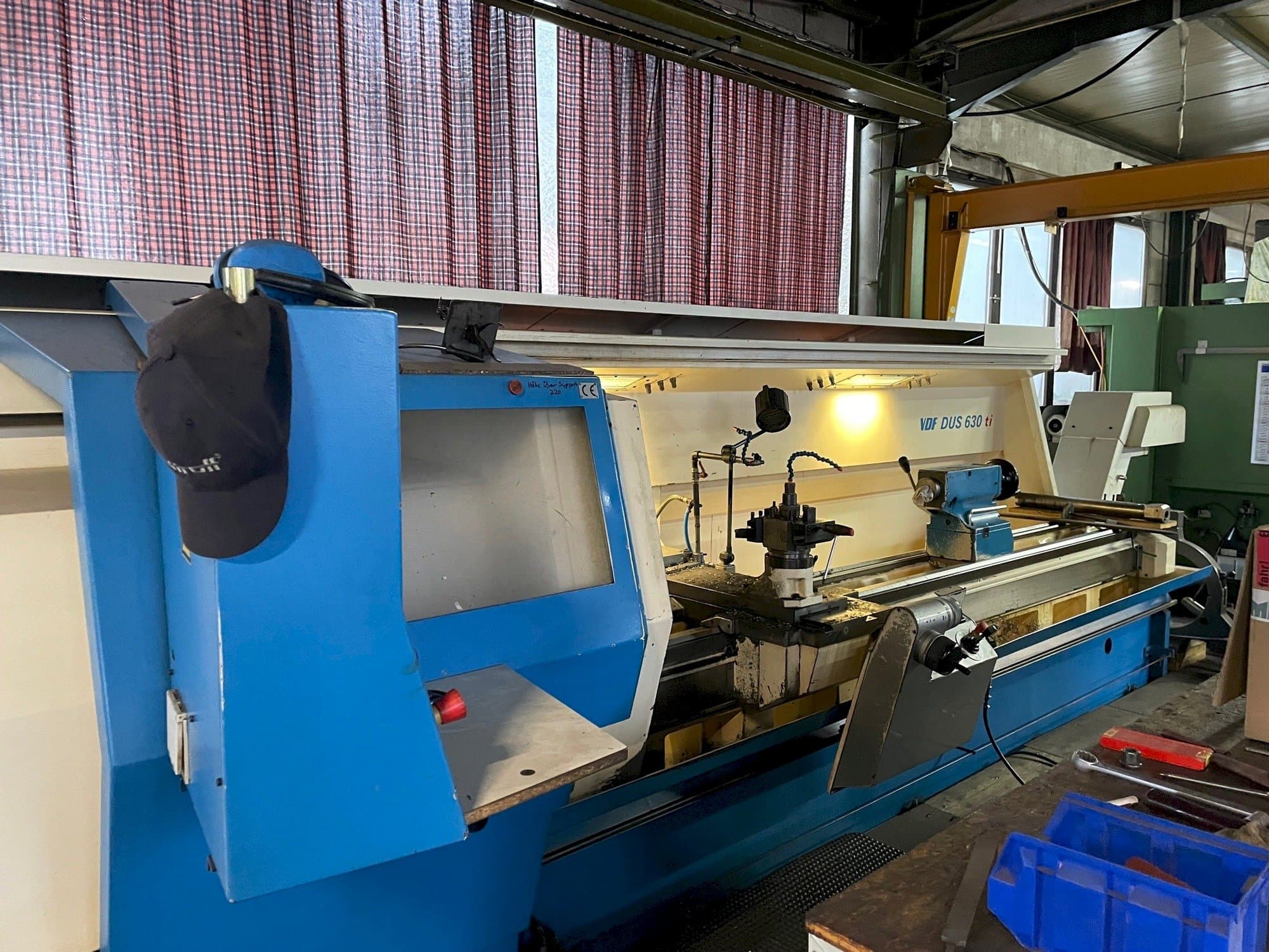 A VDF BOEHRINGER  gép elölnézete