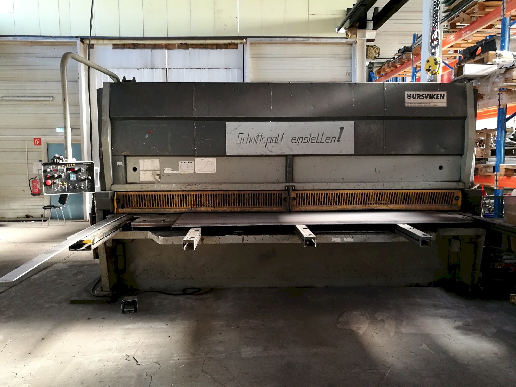 A Ursviken GSA 640  gép elölnézete