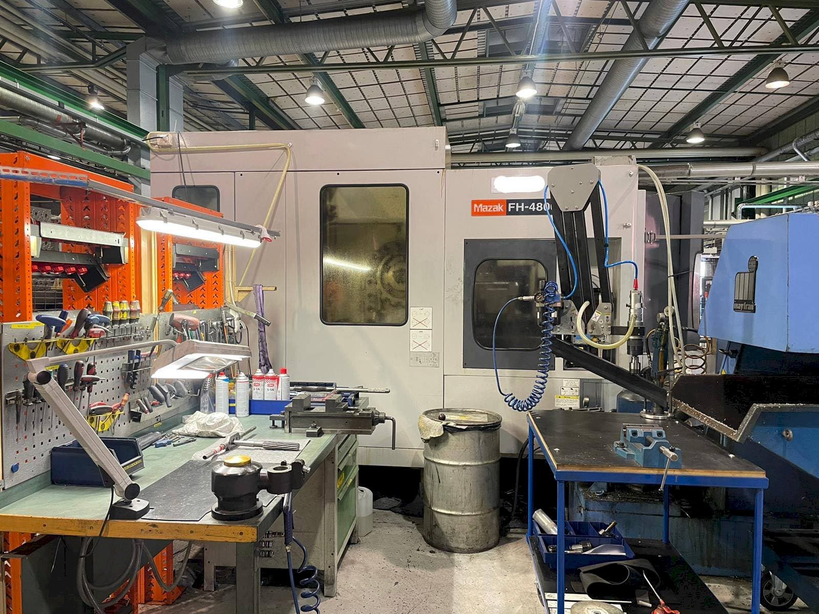 A Mazak FH-4800  gép elölnézete