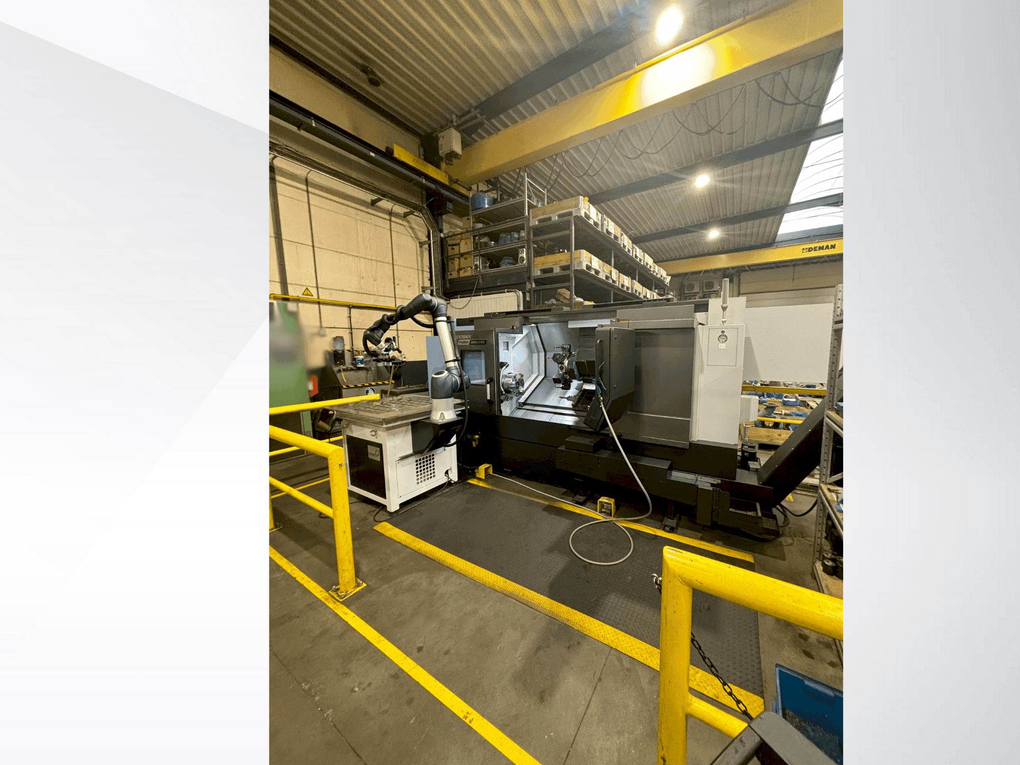 A DOOSAN PUMA 2600LSYB II  gép elölnézete