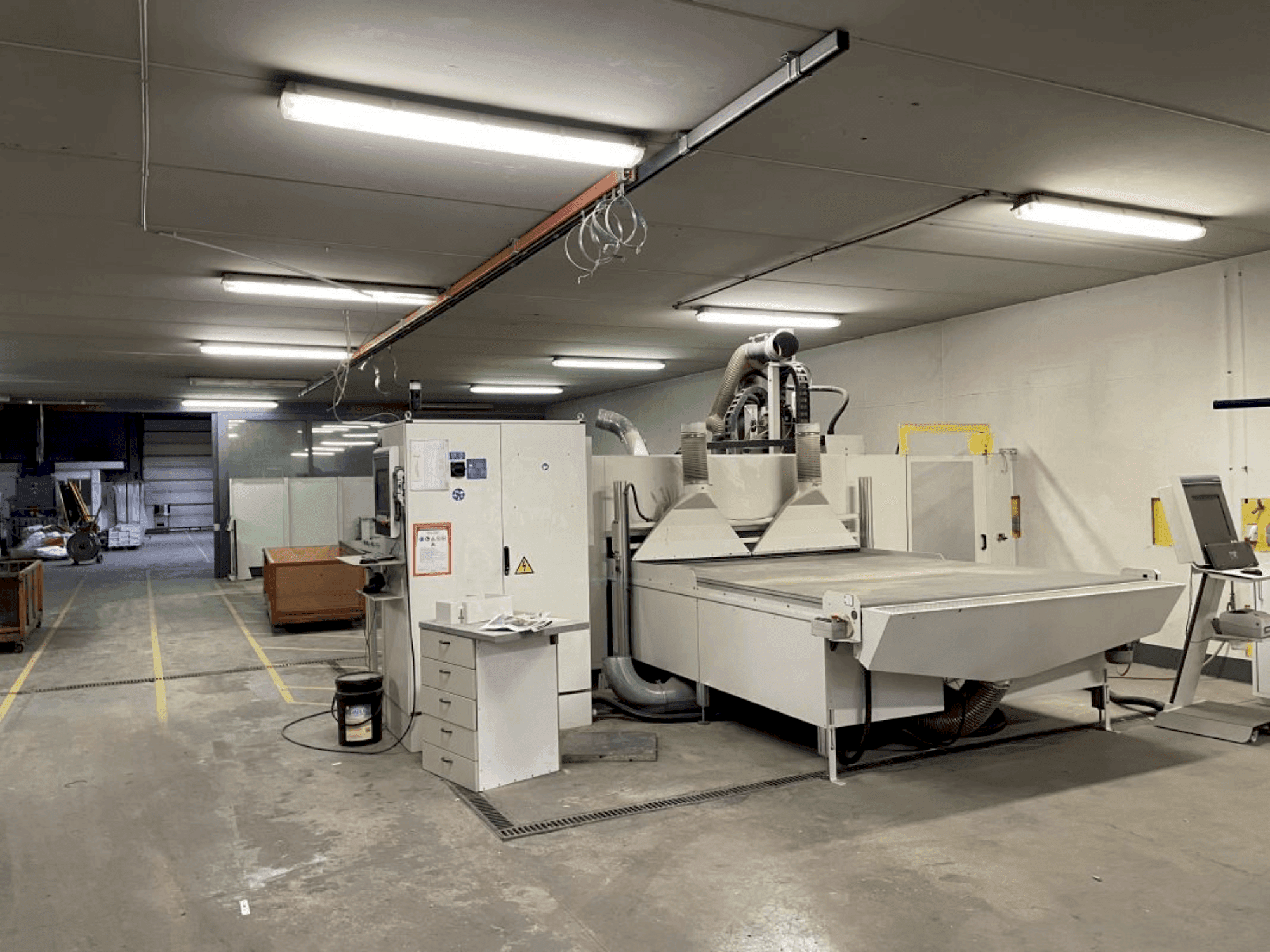 A SCM Morbidelli Author M400  gép elölnézete