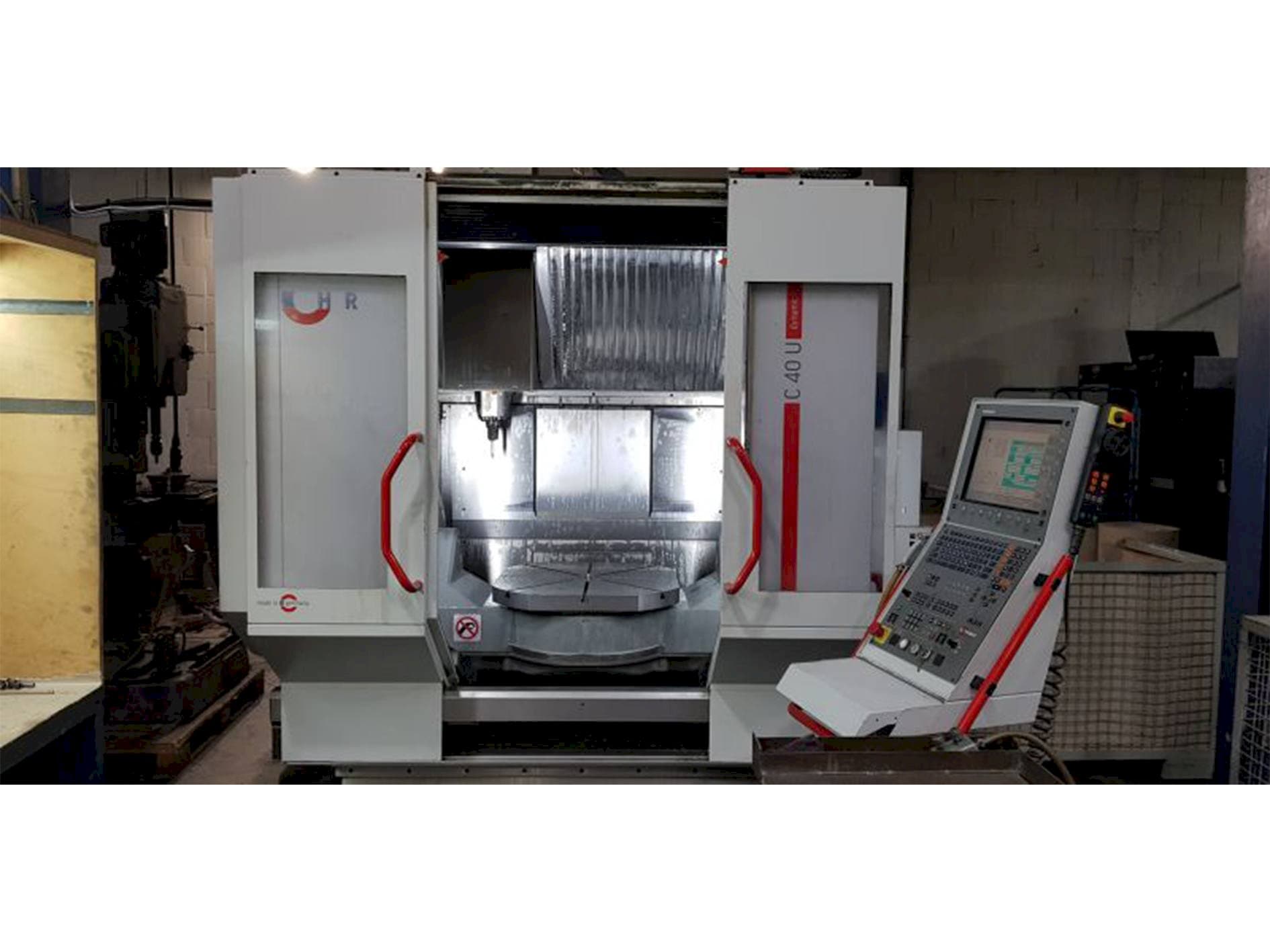 A HERMLE C40 U MT  gép elölnézete