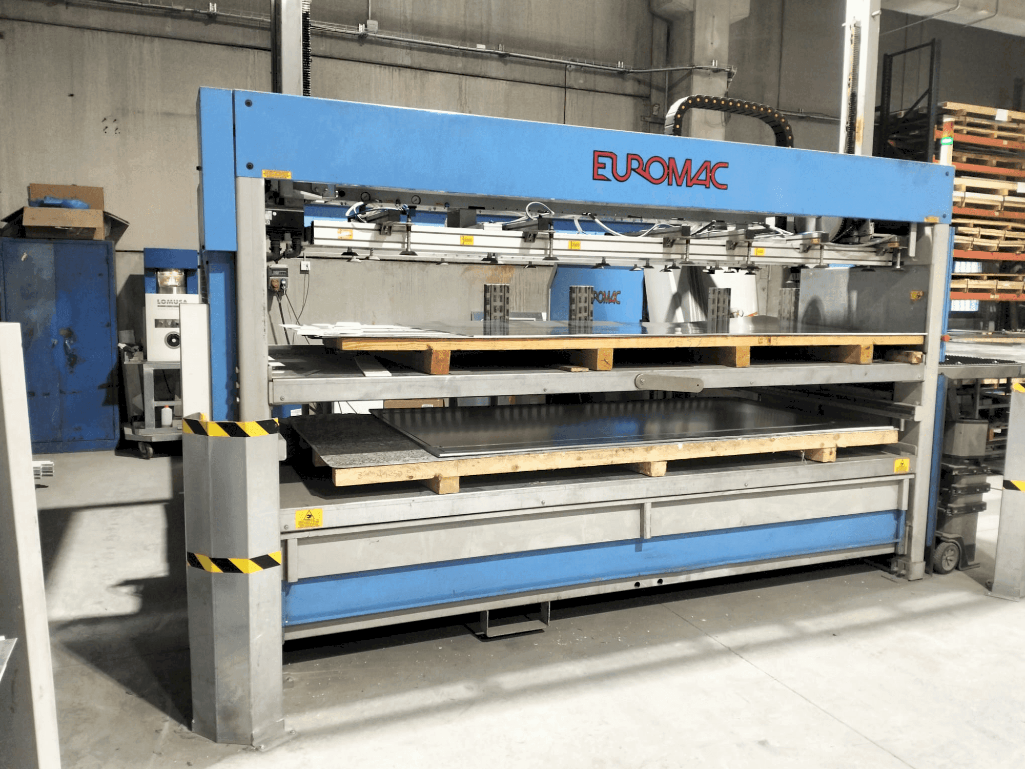 A Euromac MTX FLEX12  gép elölnézete