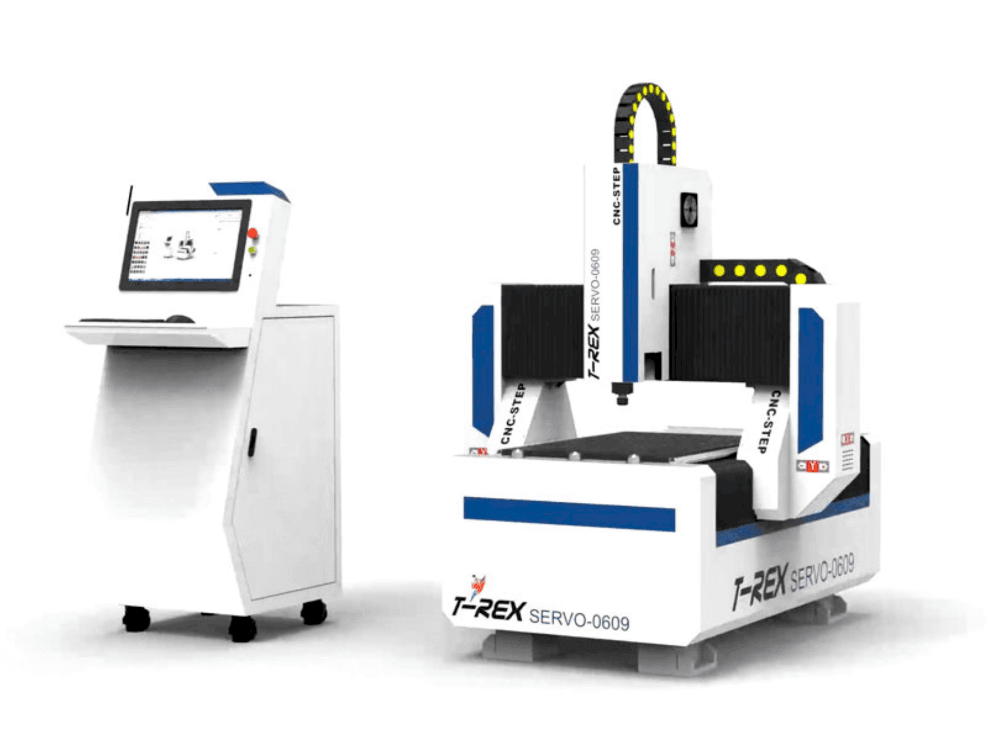 A T-Rex Servo-0609  gép elölnézete