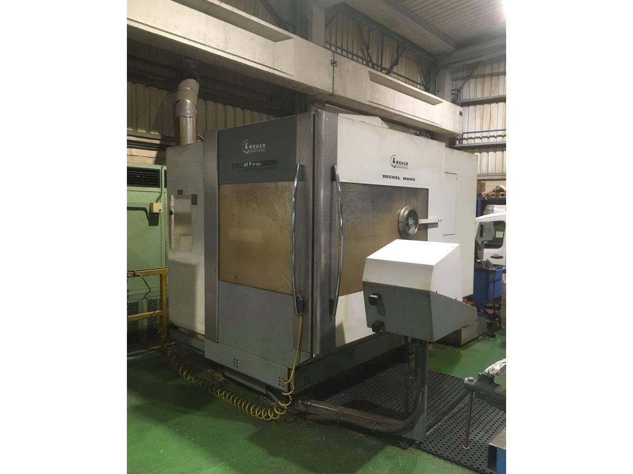 A DECKEL MAHO DMU 60P hi-dyn  gép elölnézete