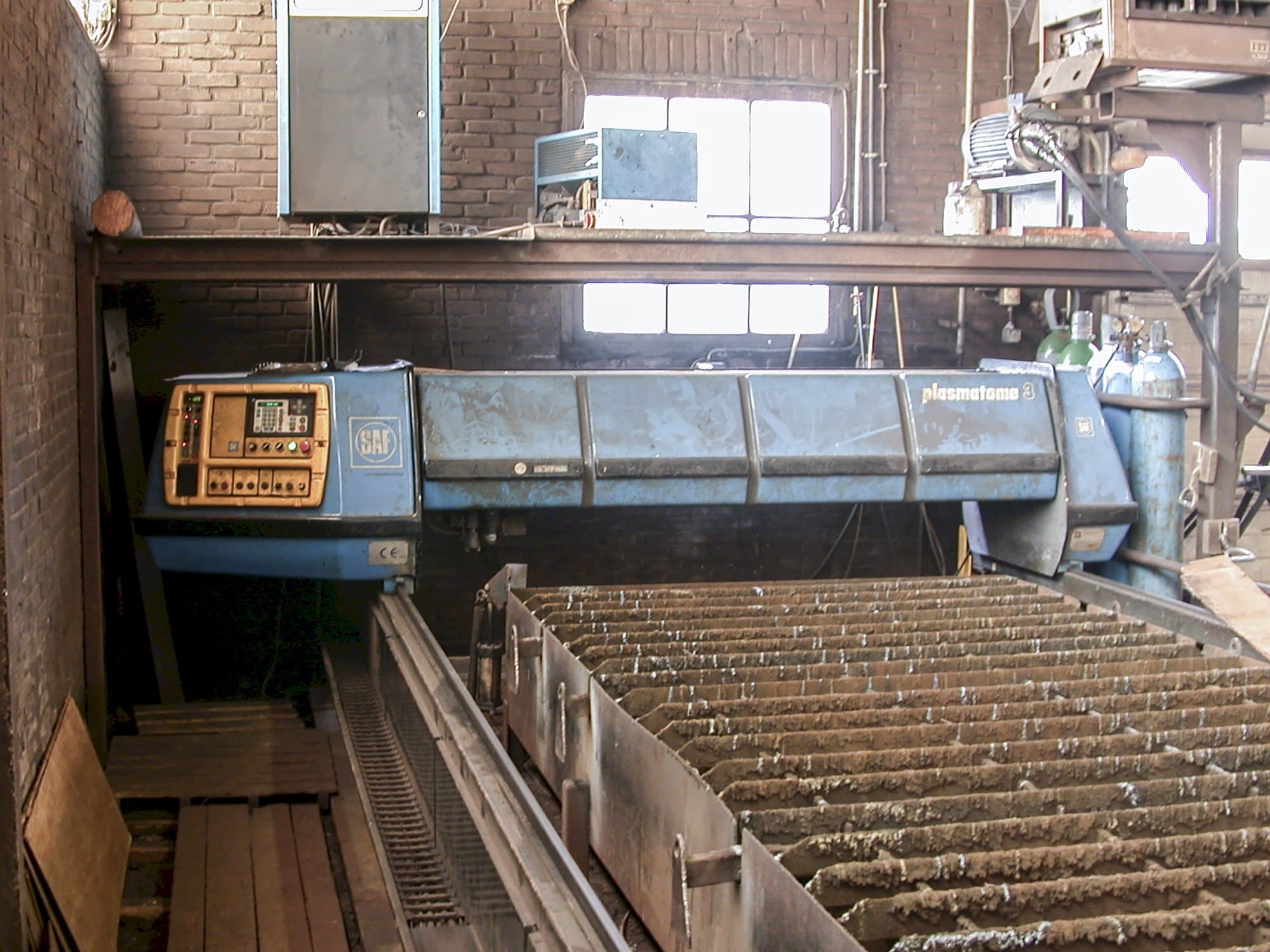 A SAF PLASMATOME 3  gép elölnézete