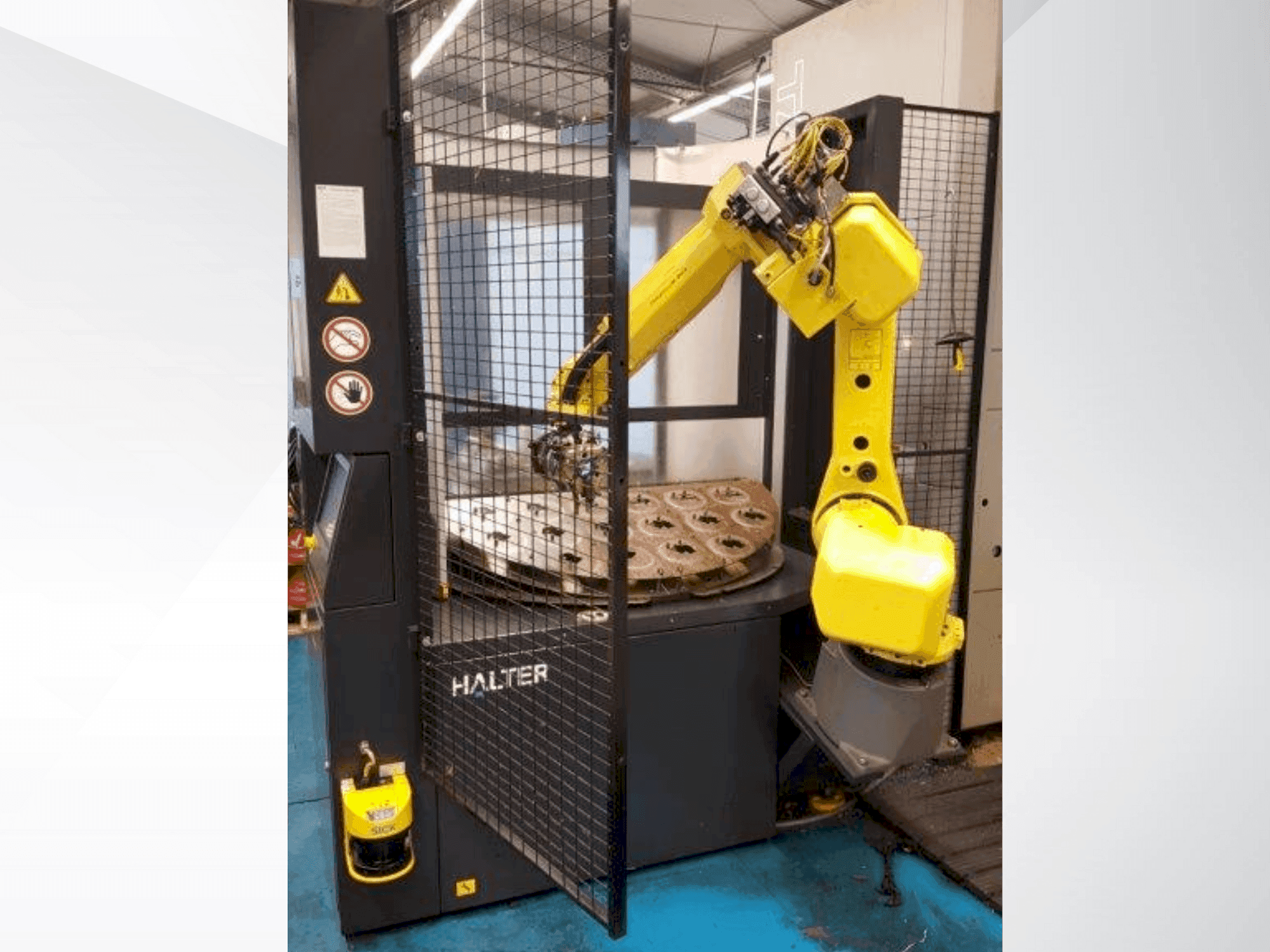 A HALTER LoadAssistant 20  gép elölnézete