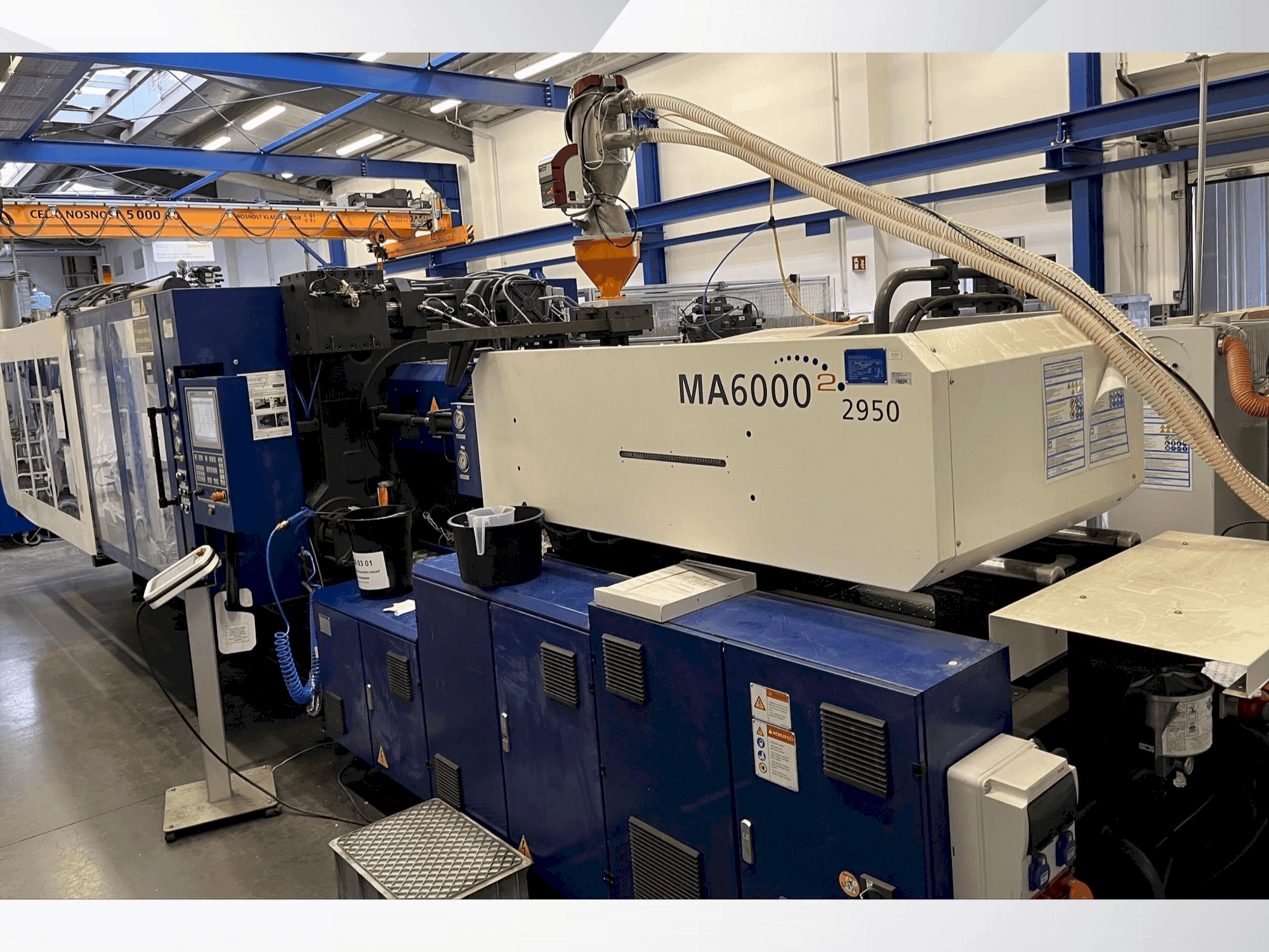 A HAITIAN MARS MA6000 II  gép elölnézete