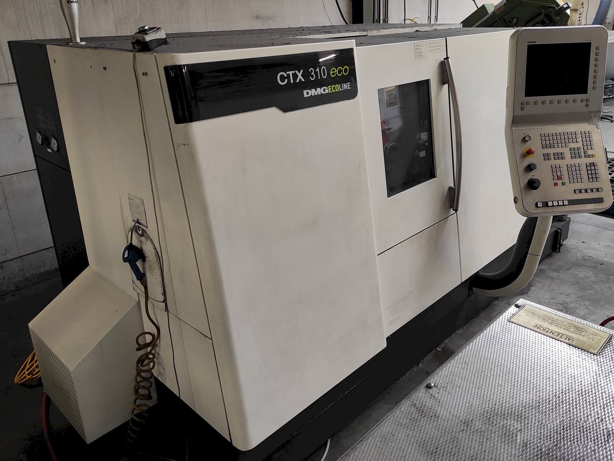 A DMG GILDEMEISTER ecoline CTX310 eco  gép elölnézete