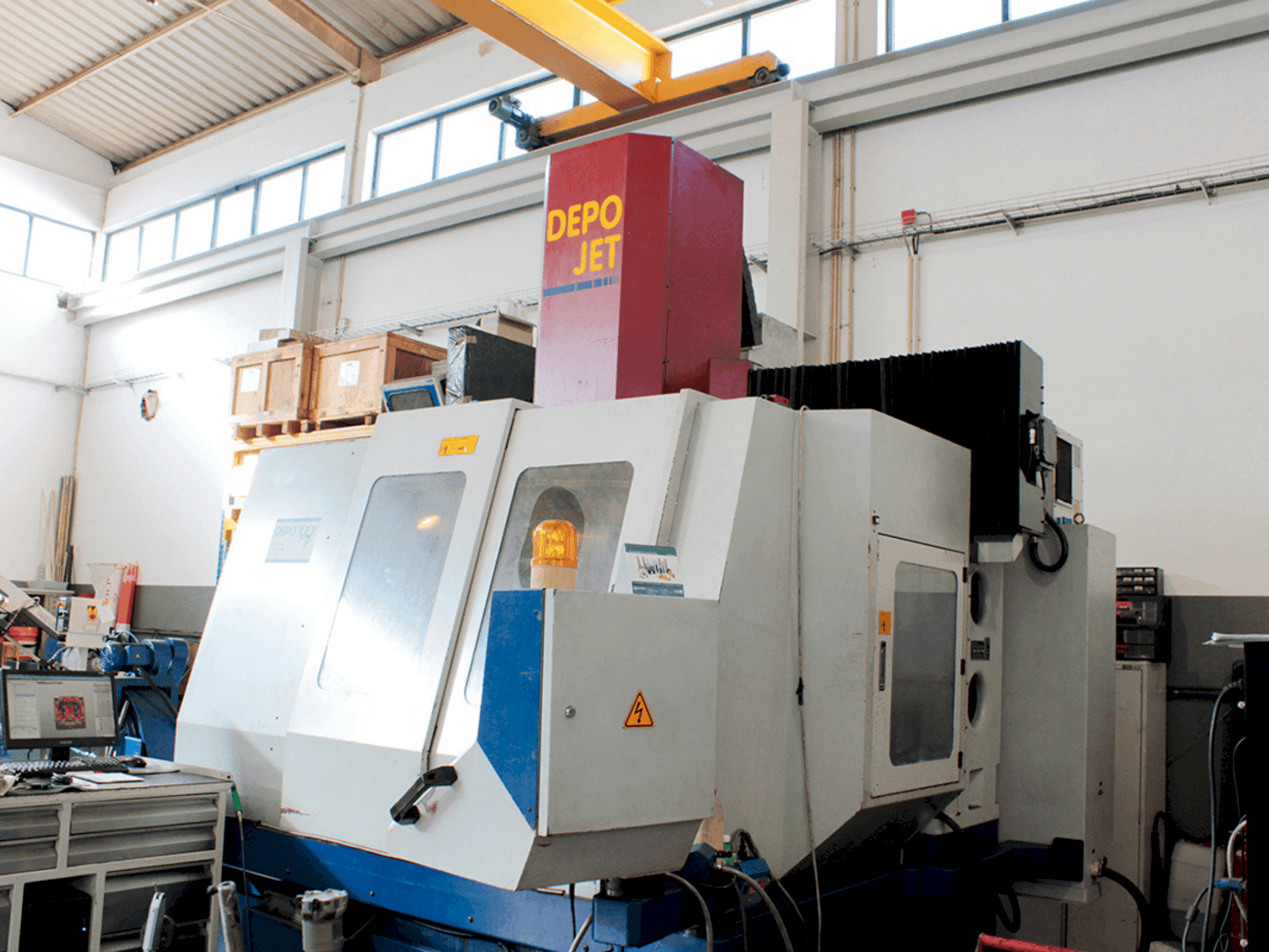 A DEPO Jet  gép elölnézete