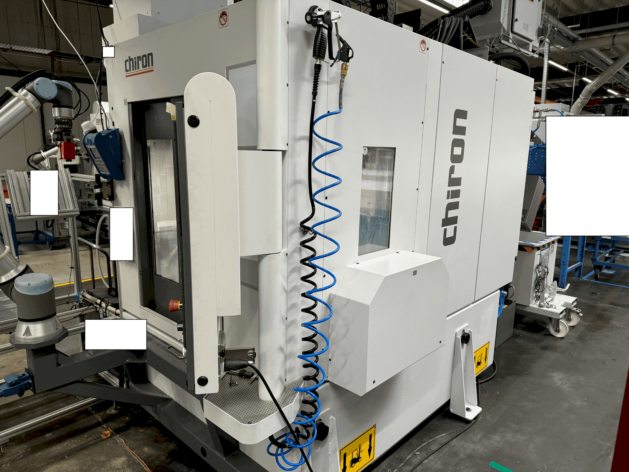 A CHIRON FZ12 FX  gép elölnézete