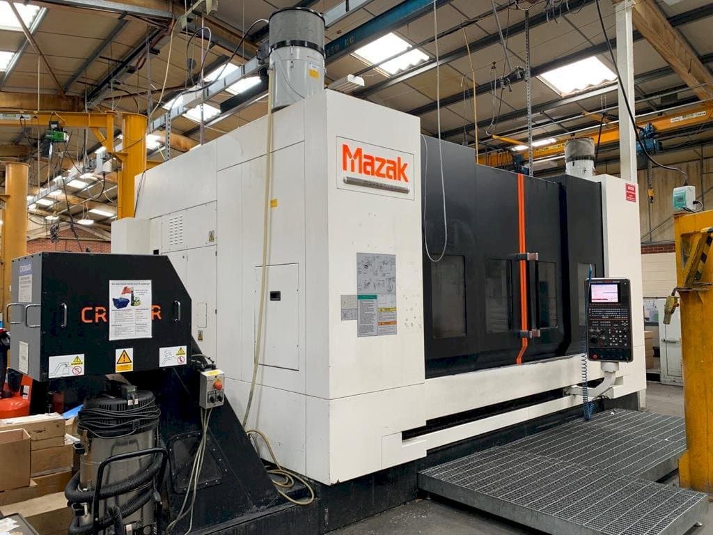 A Mazak VTC-820/30  gép elölnézete