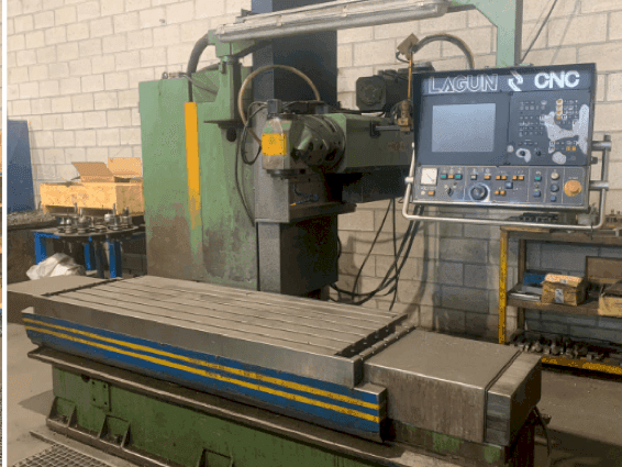 A LAGUN FBF 1800  gép elölnézete