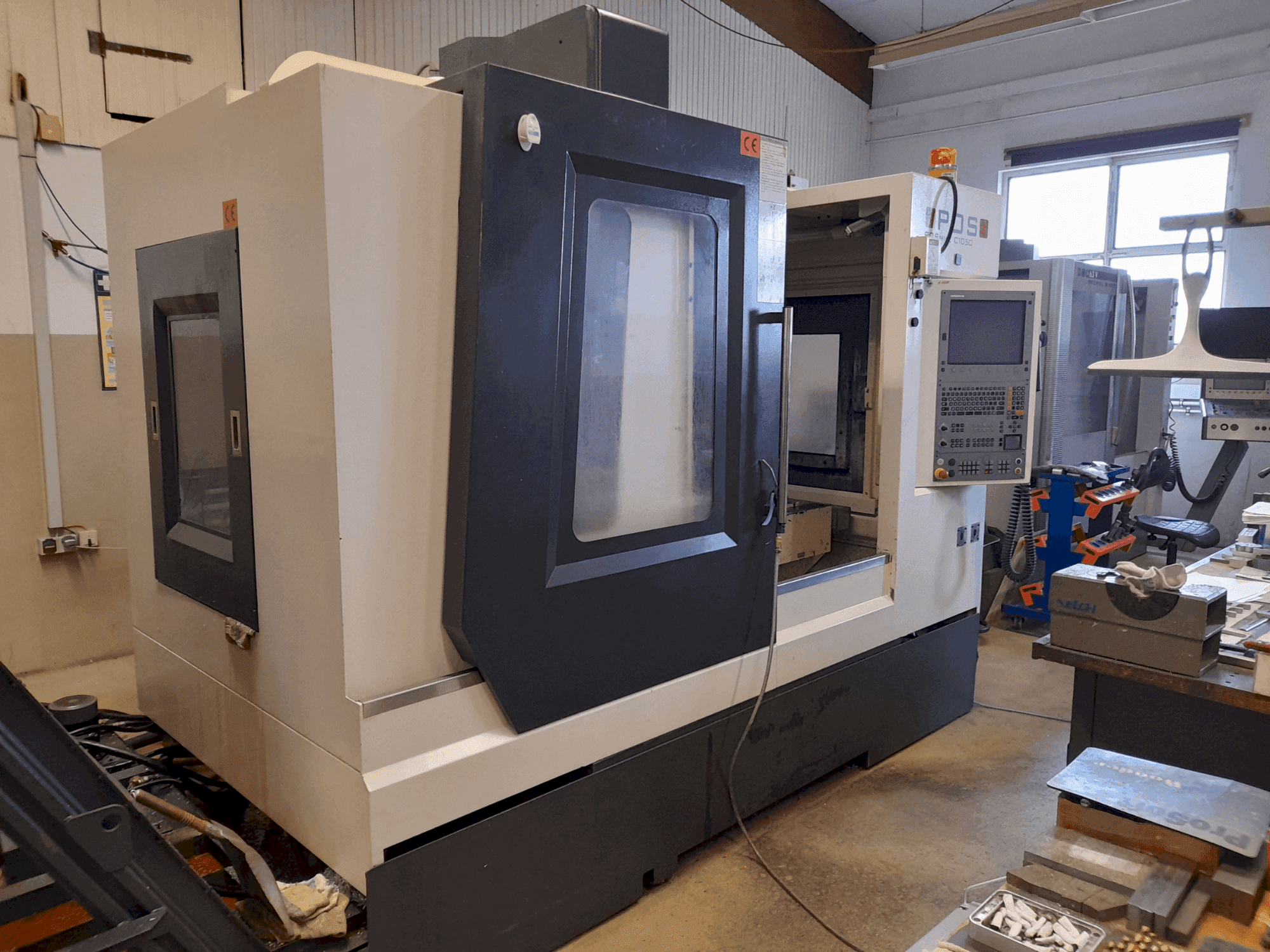 A POSmill C 1050  gép elölnézete