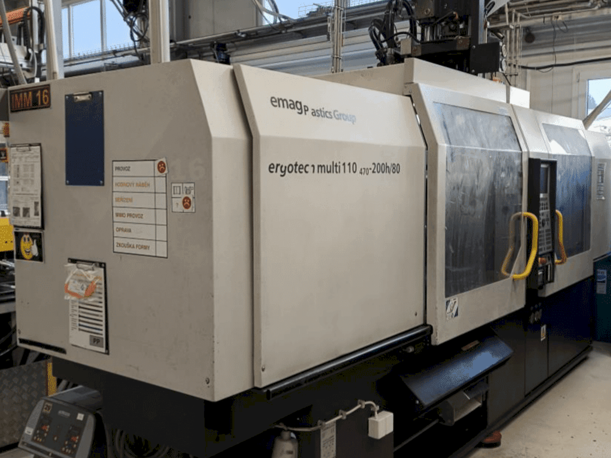 A DEMAG ERGOtech multi 110-470  gép elölnézete