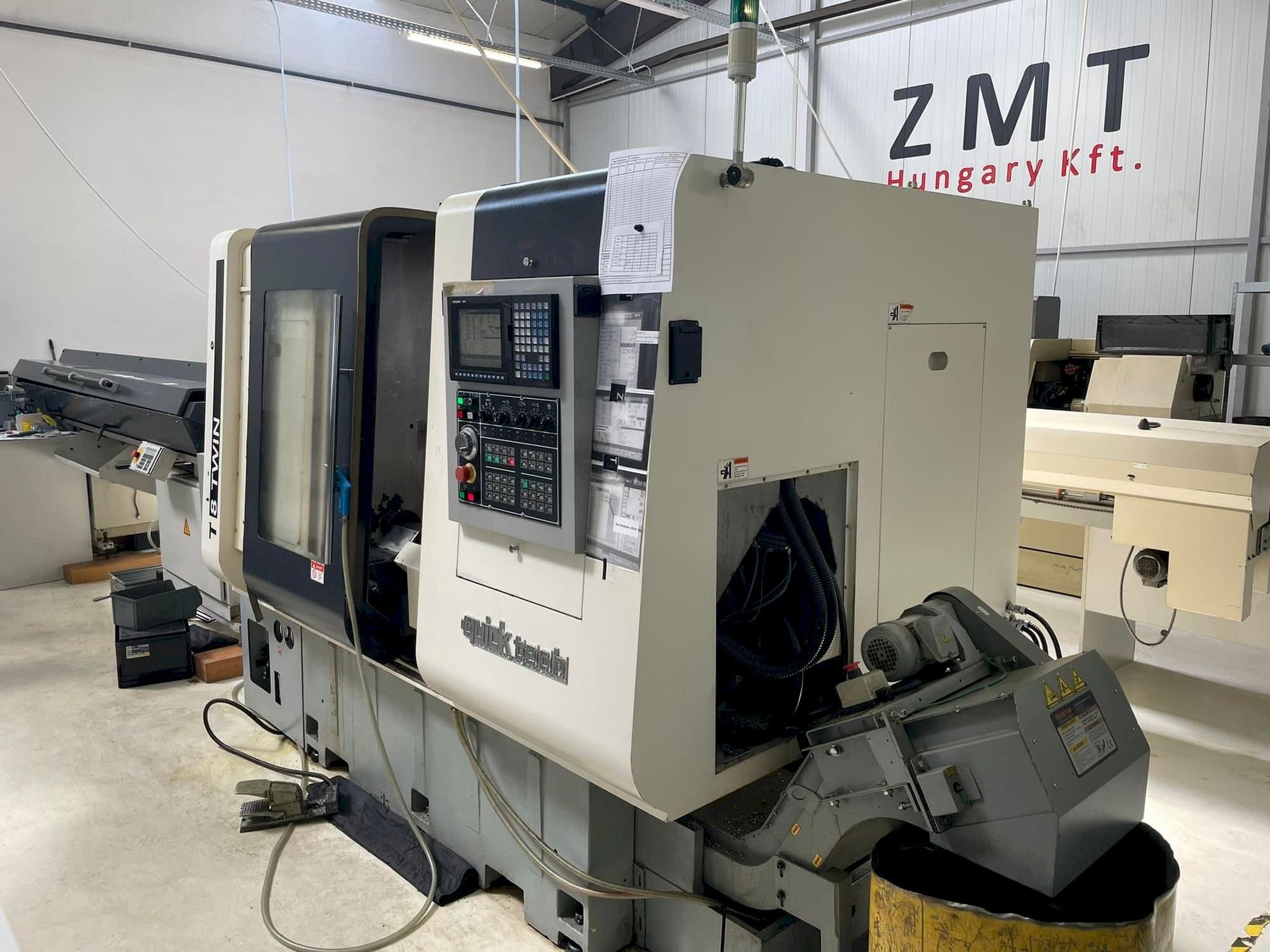 A Quick-Tech T8 Twin  gép elölnézete