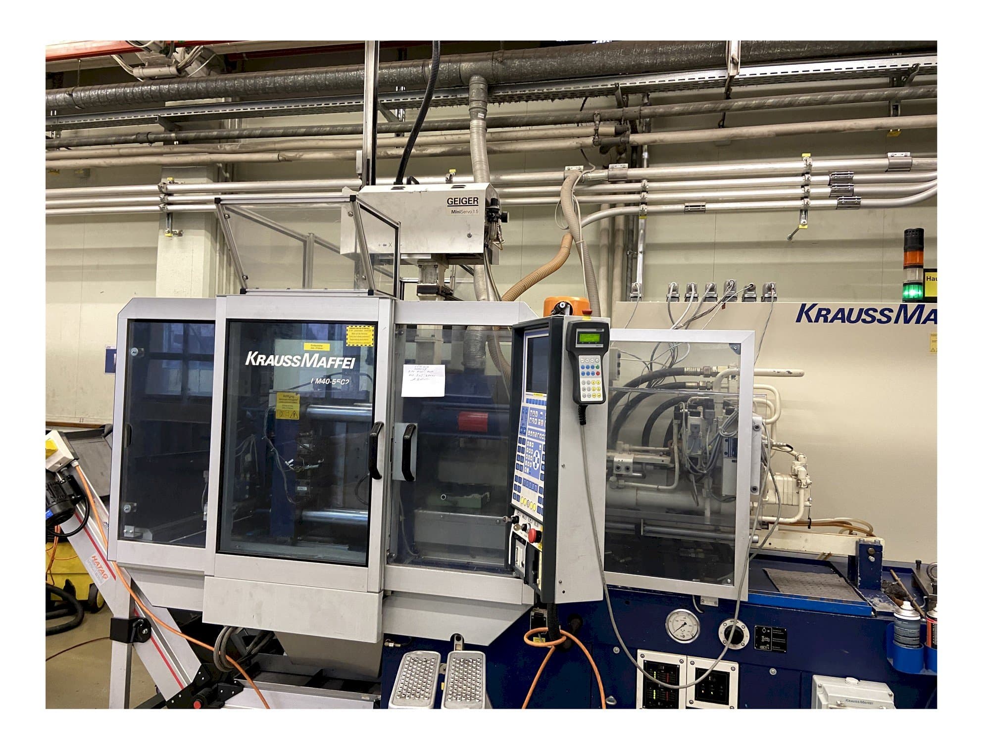 A Krauss Maffei 40-55 C2  gép elölnézete