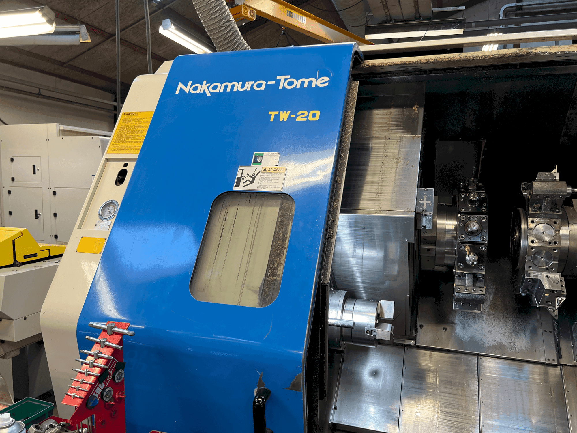 A NAKAMURA TW-20  gép elölnézete