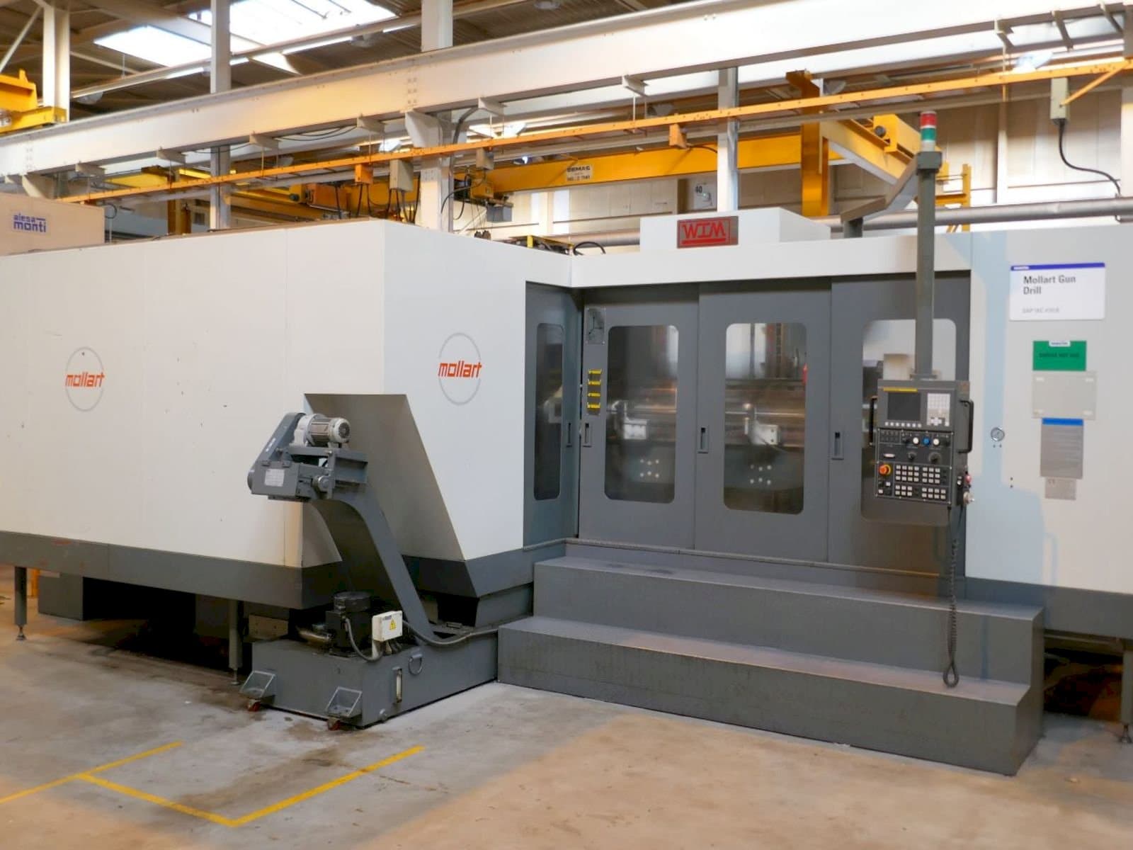 A MOLLART MATRIX DHD1510-18S  gép elölnézete