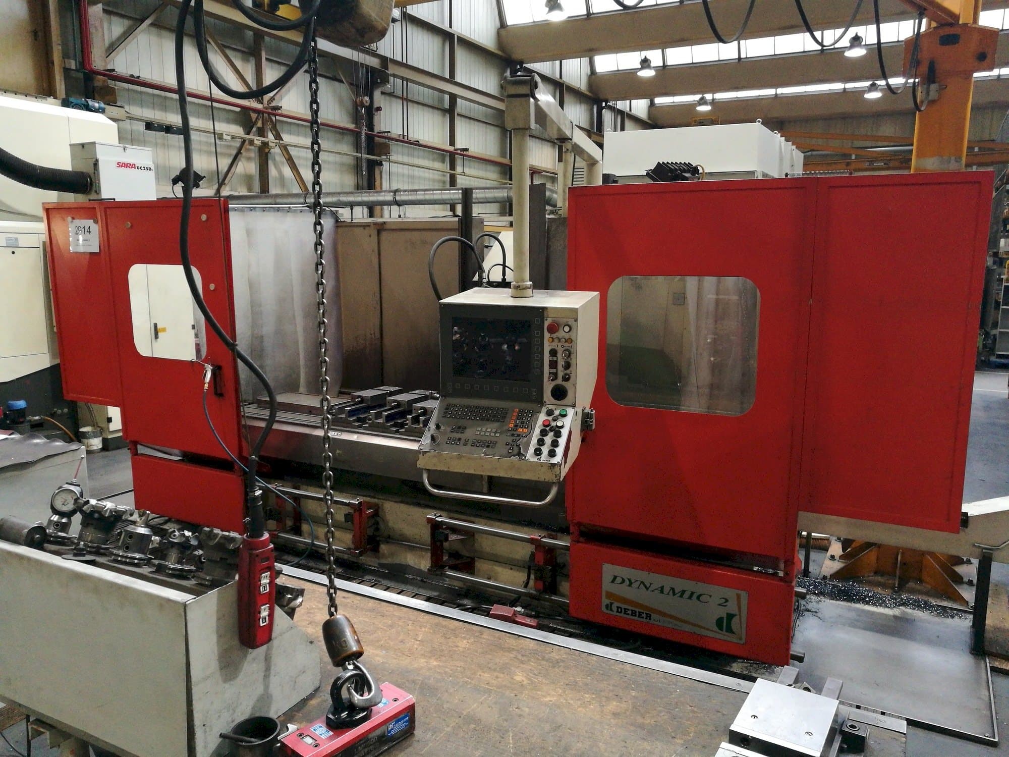 A DEBER Dynamic 2  gép elölnézete