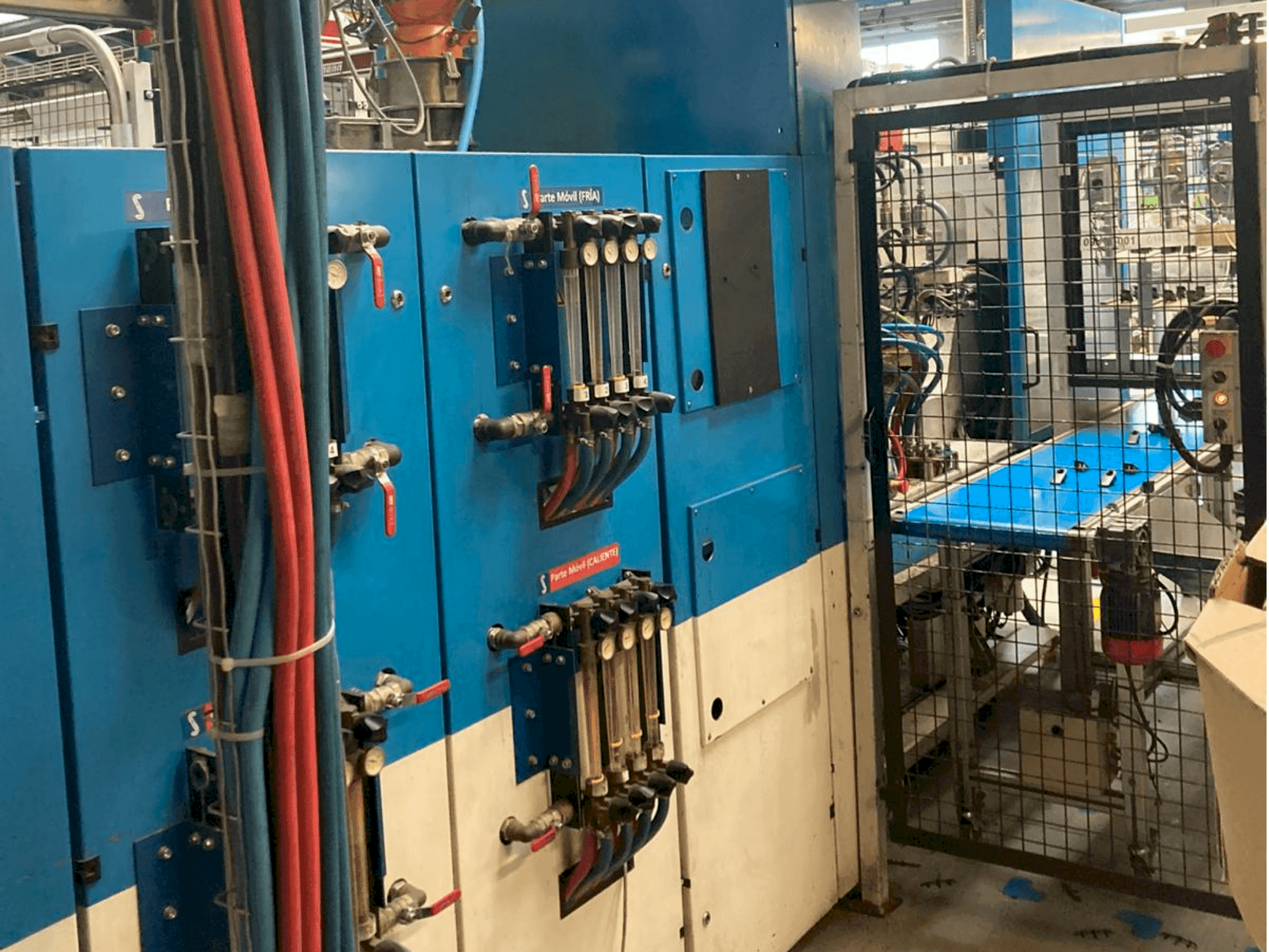 A Engel ES 500/110 HL  gép elölnézete