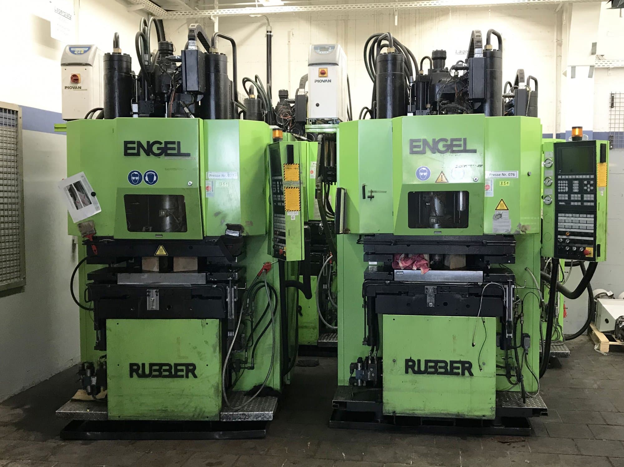 A ENGEL ES 200/45 VHTL  gép elölnézete