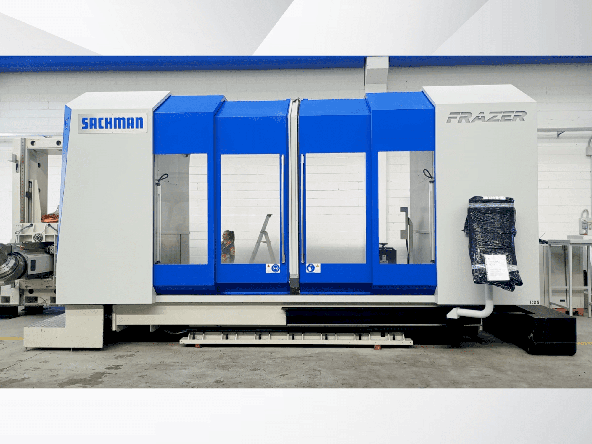 A JOBS FRAZER  gép elölnézete