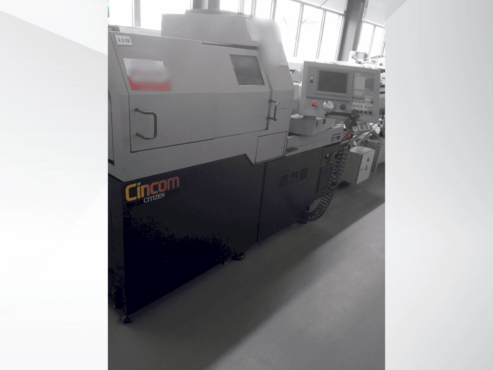 A Citizen L5-20  gép elölnézete