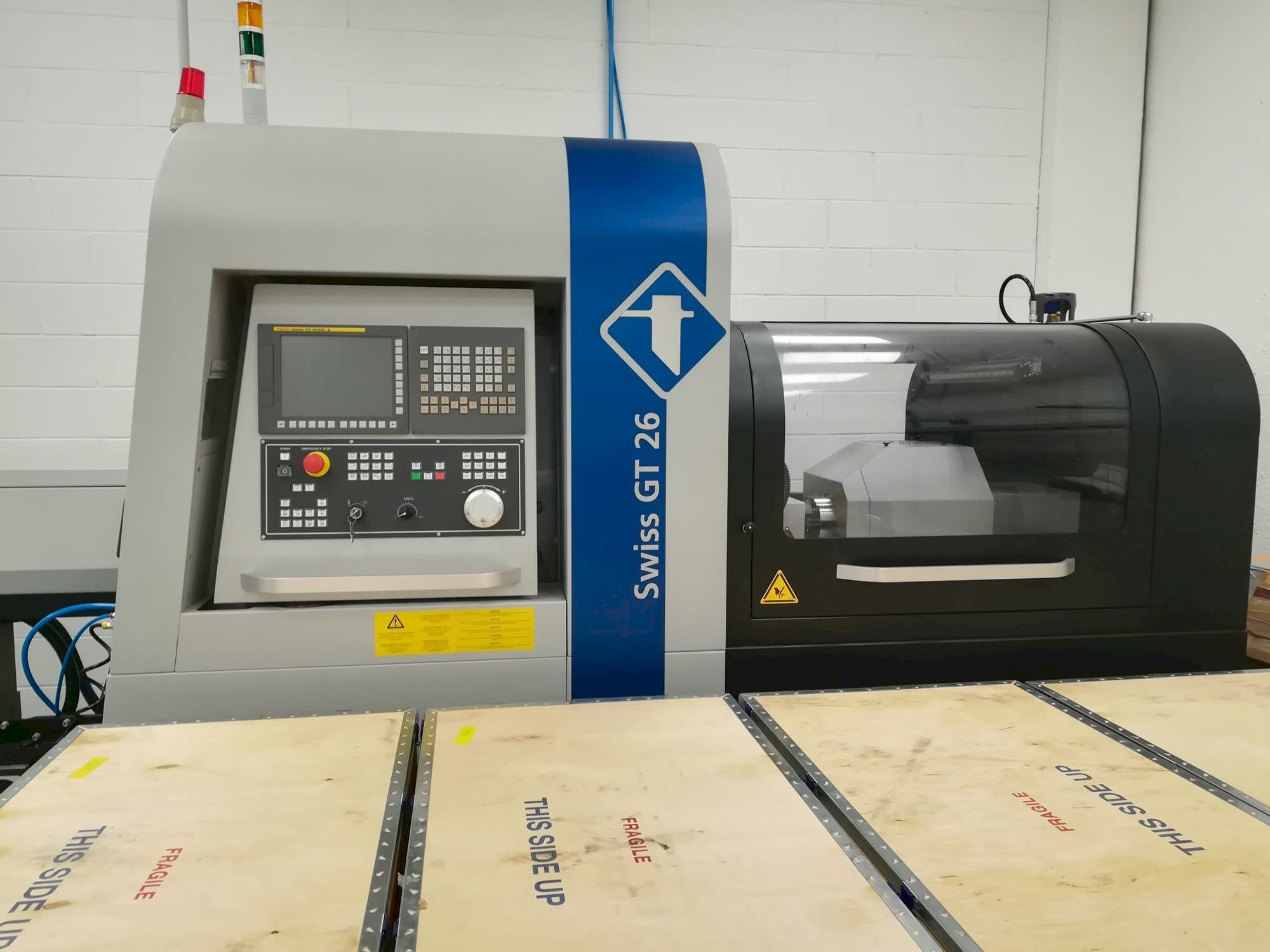 A Swiss GT 26  gép elölnézete