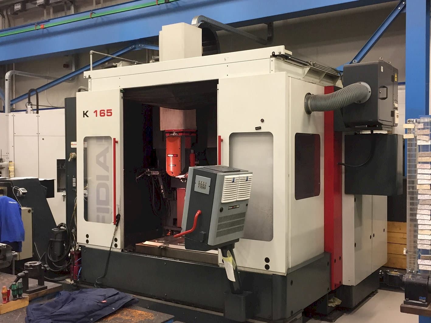 A Fidia K165 BSH  gép elölnézete