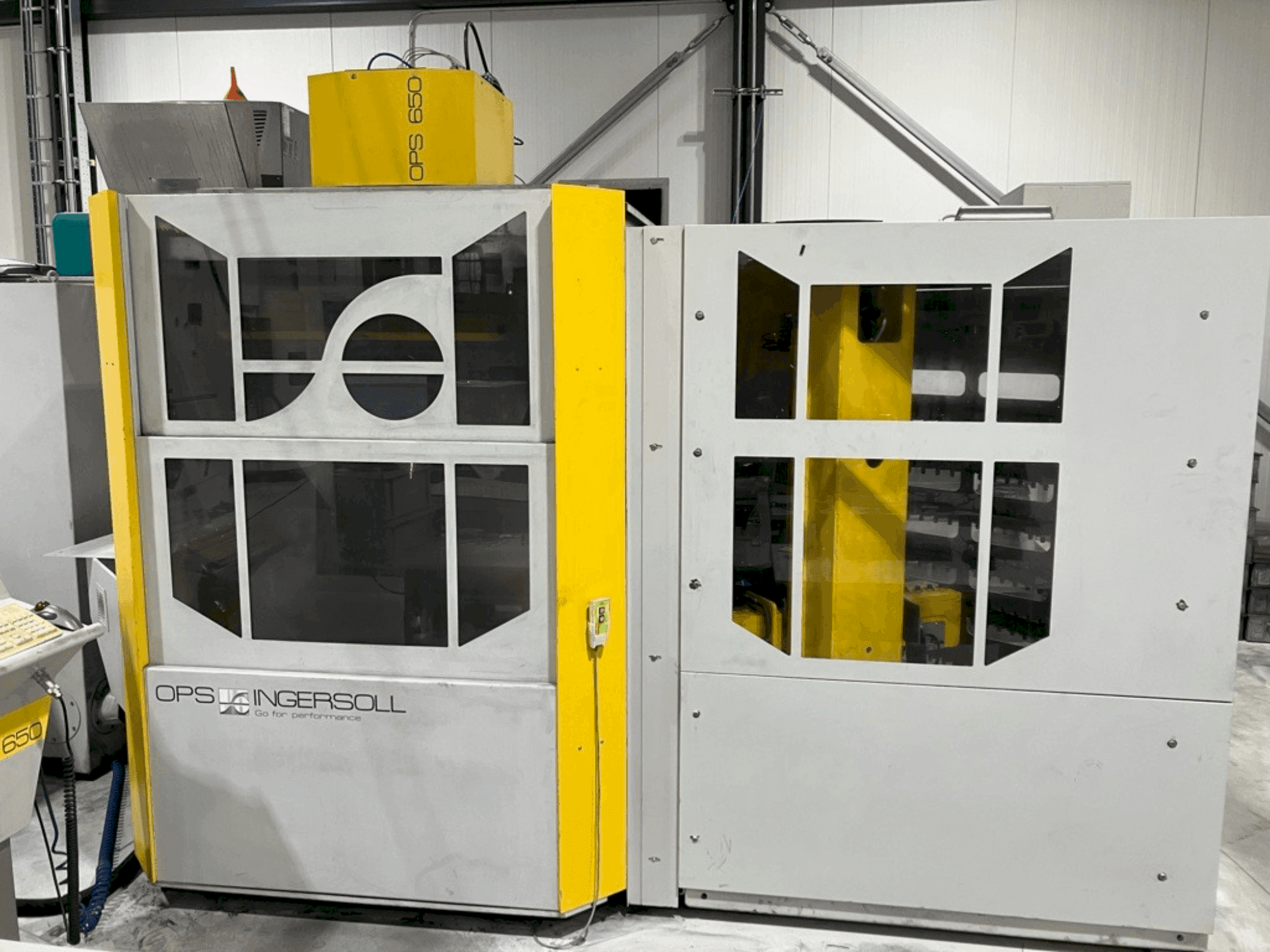 A OPS INGERSOLL 650  gép elölnézete