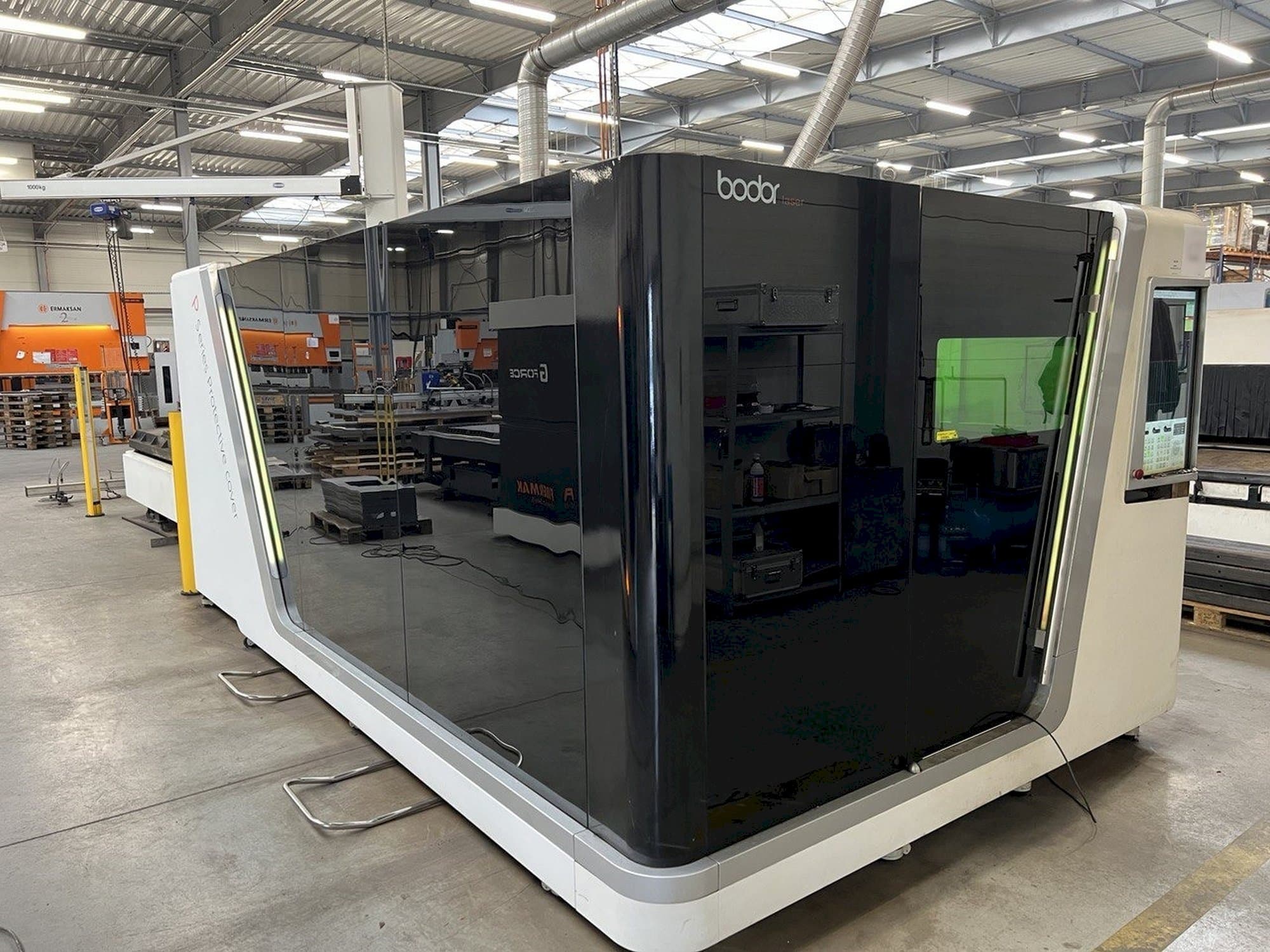 A Bodor P3015  gép elölnézete