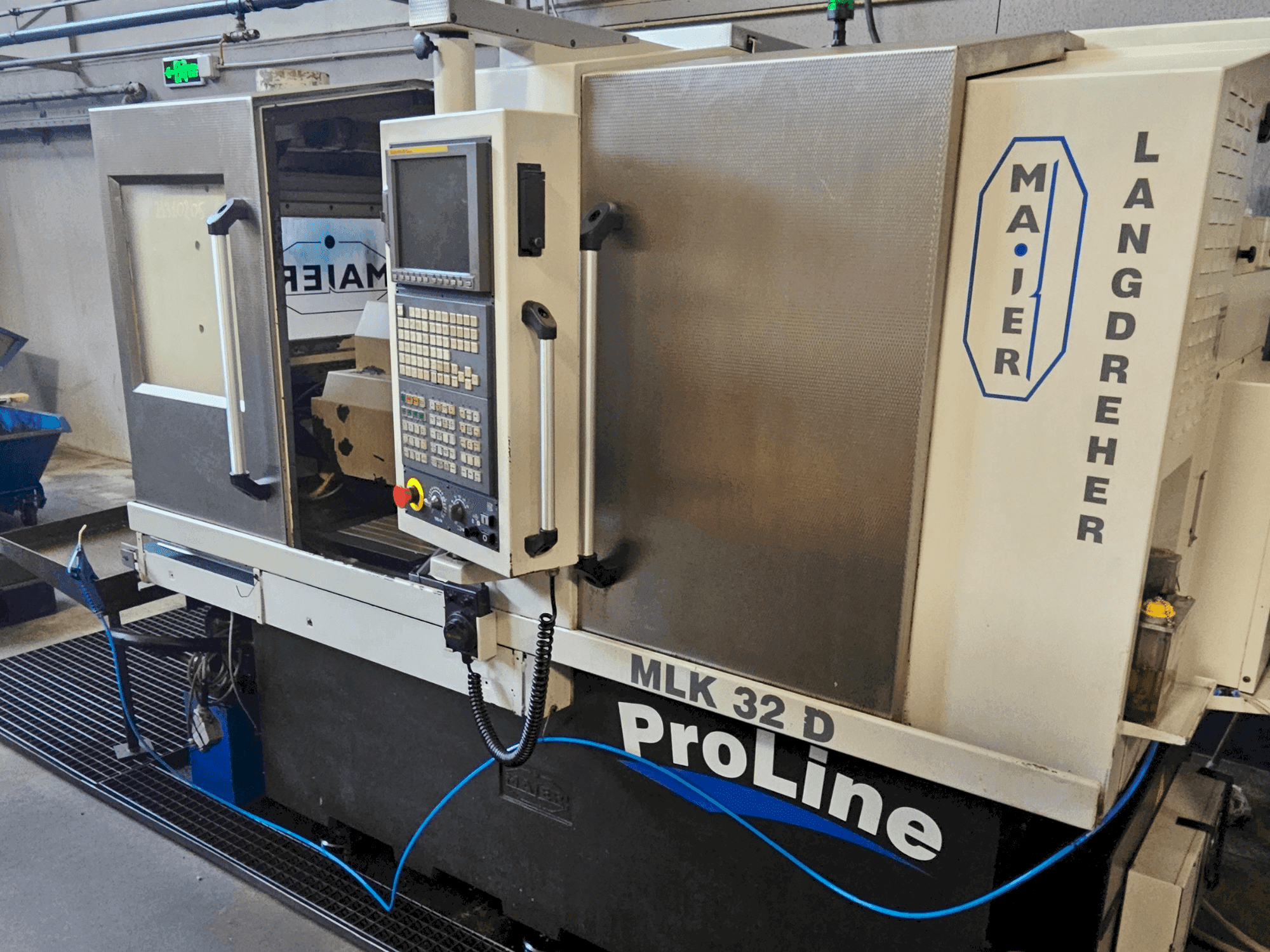 A Maier MLK 32D  gép elölnézete