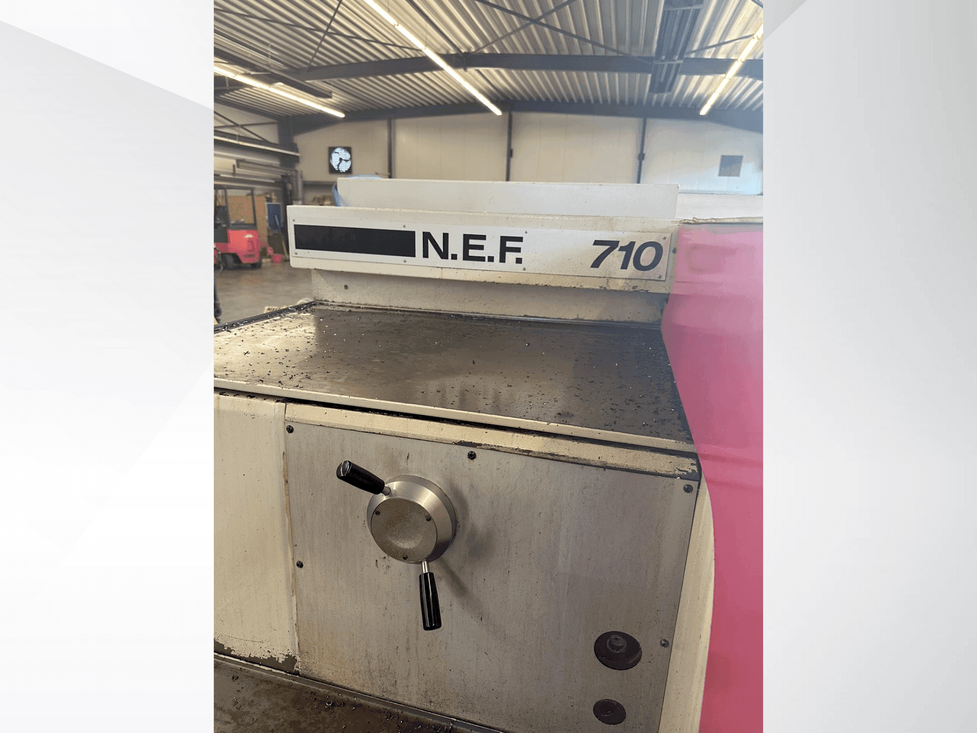 A Gildemeister Gildemeister NEF 710  gép elölnézete