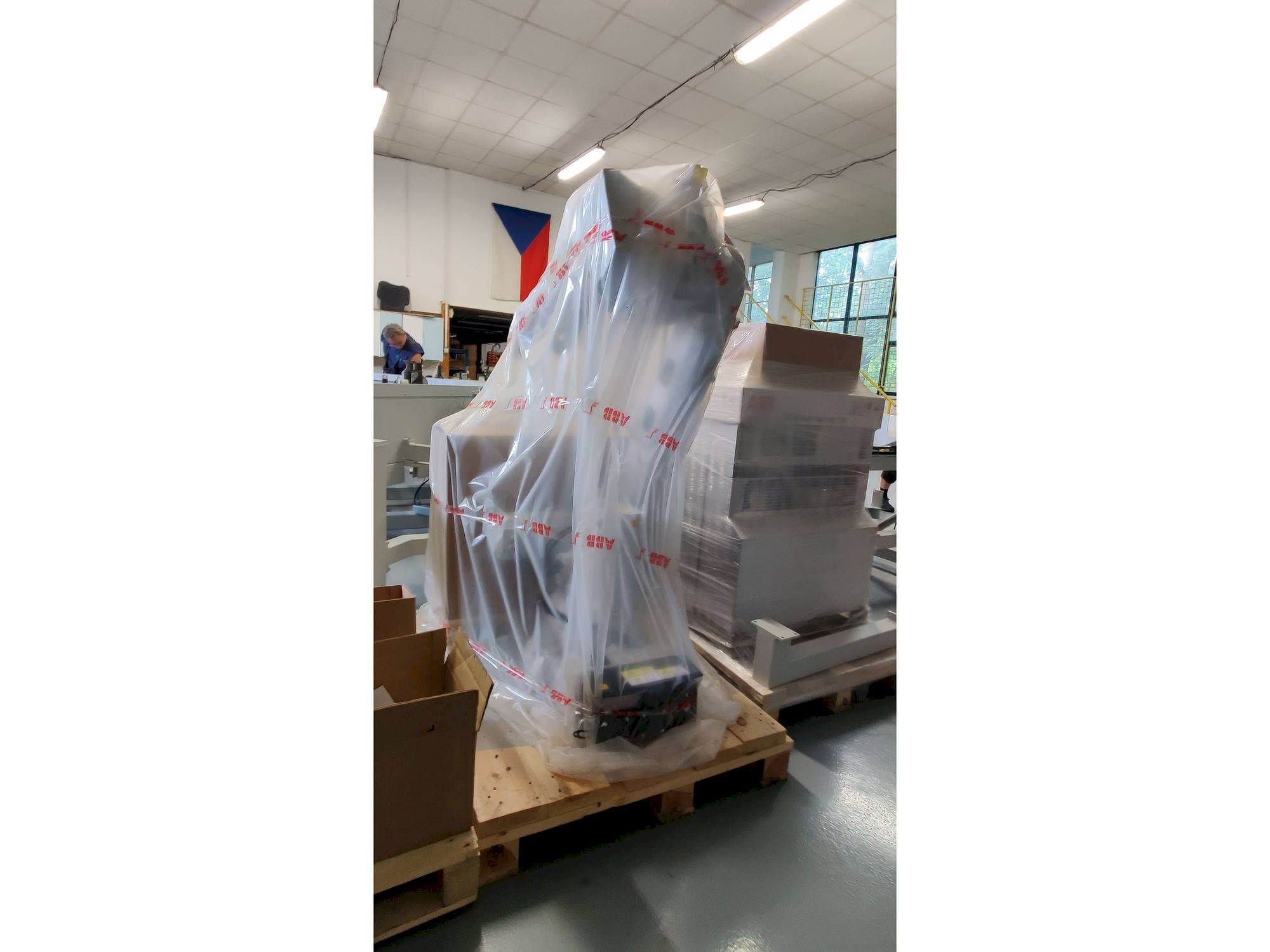 A ABB IRB 4600  gép elölnézete