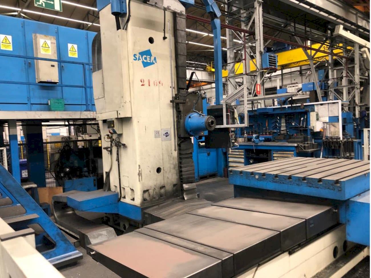 A Sacem									 MSMG - XC/110-C/N  gép elölnézete