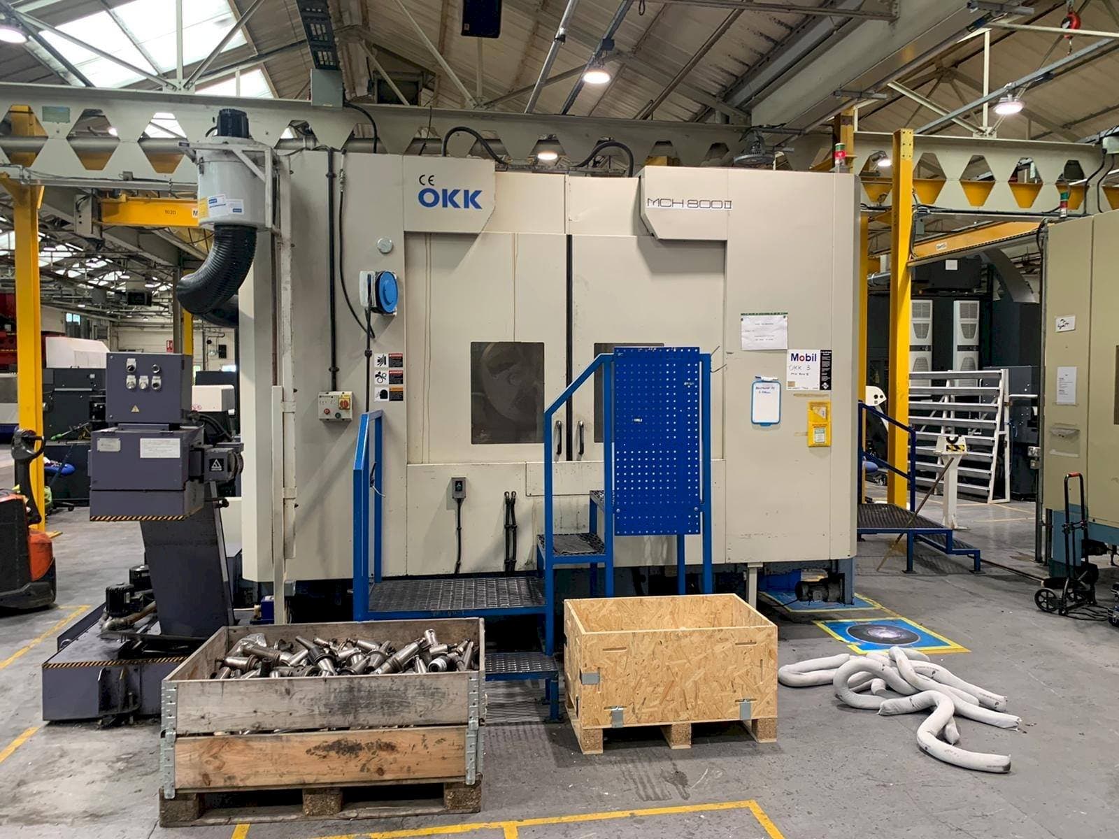 A OKK MCH 800II  gép elölnézete