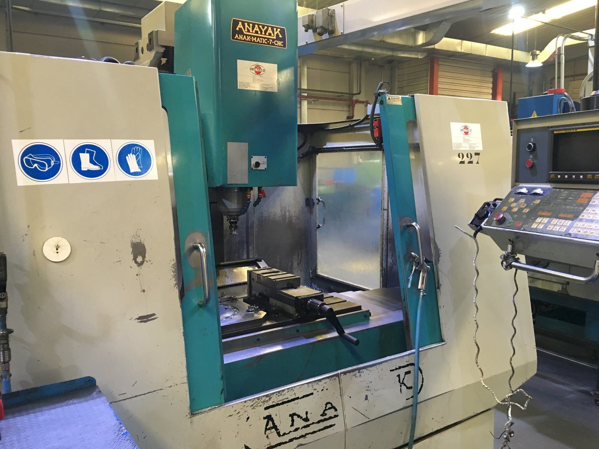 A ANAYAK ANAKMATIC-7  gép elölnézete