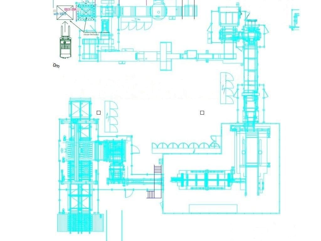 A TORWEGGE TG2 Parquet production line  gép elölnézete