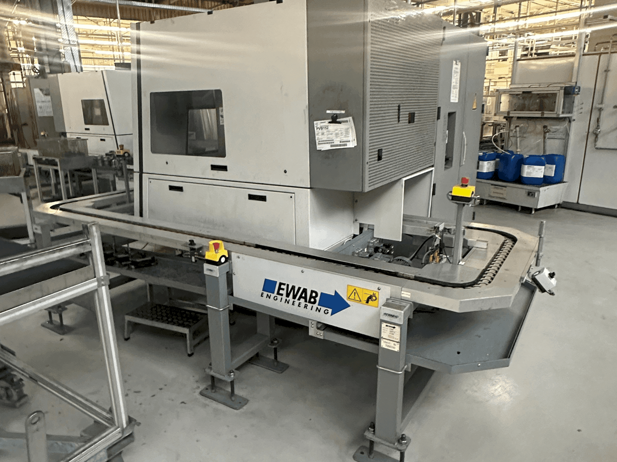 A DMG Gildemeister CTV 250  gép elölnézete