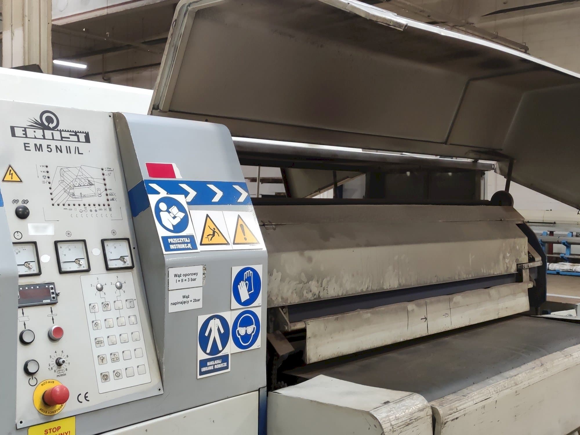 A ERNST EM5N II/L  gép elölnézete