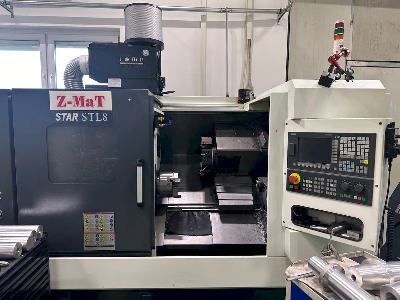 A Z-MAT STAR STL 8 gép elölnézete