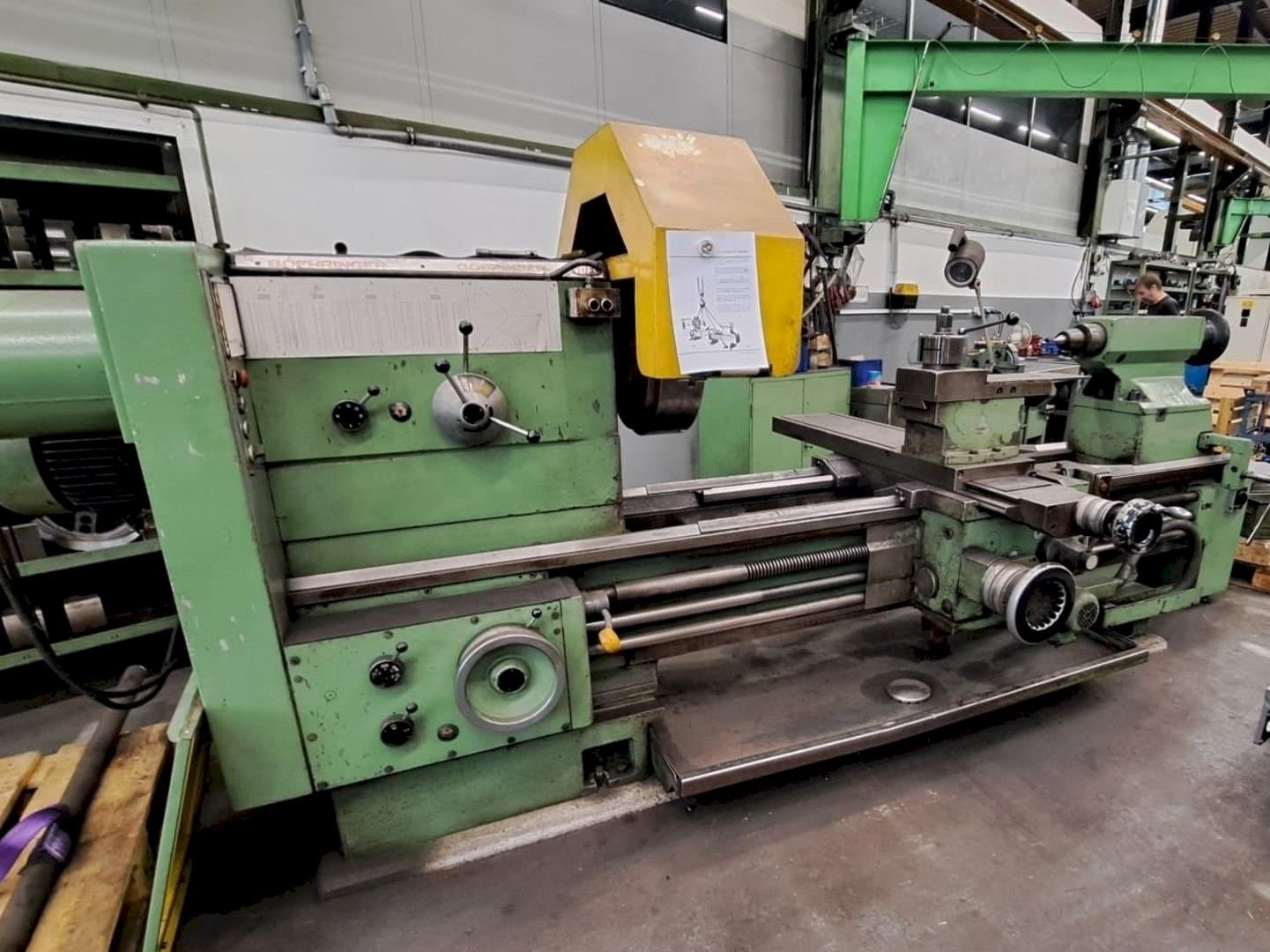 A BOEHRINGER VDF V 800  gép elölnézete