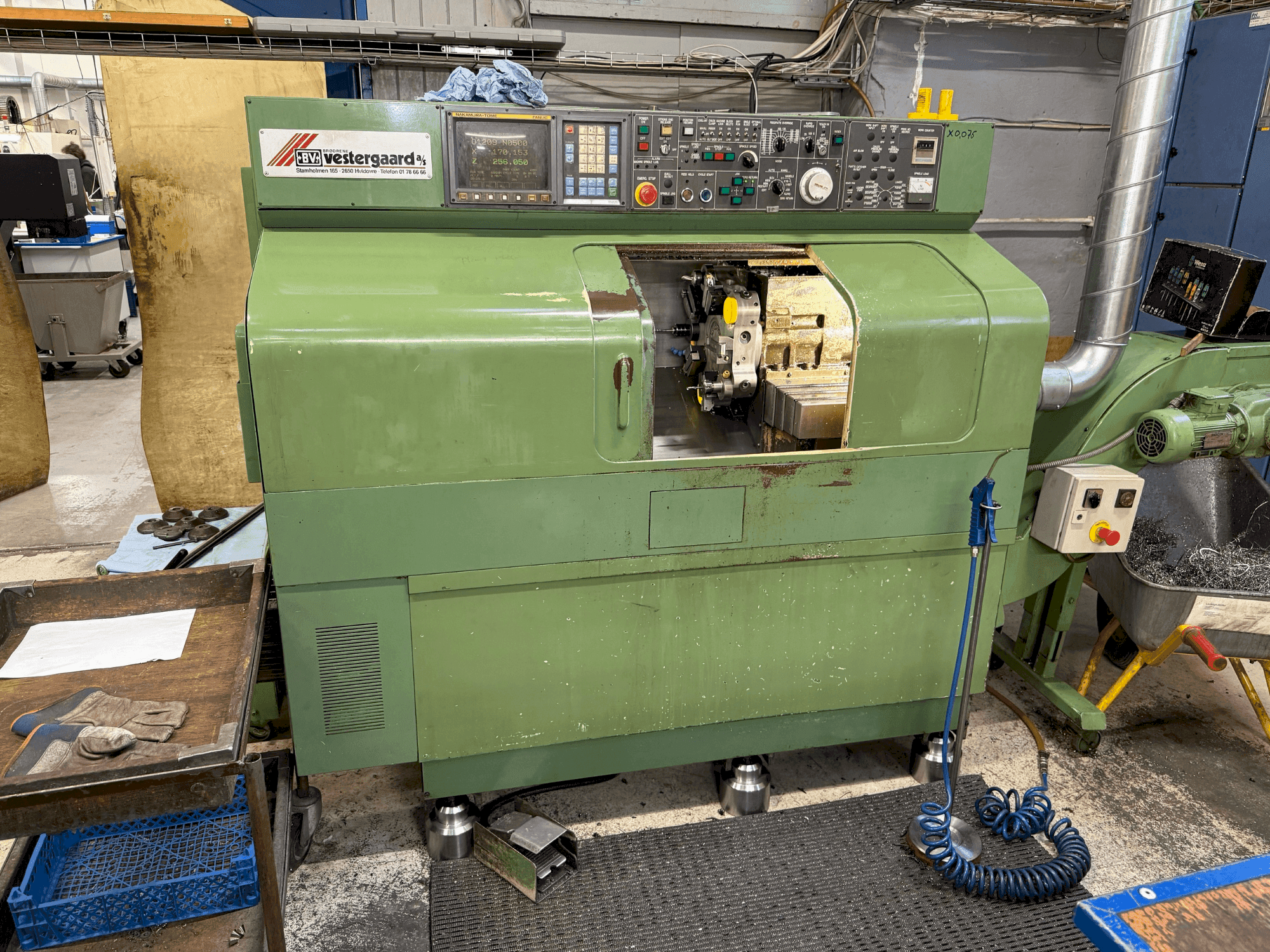 A NAKAMURA TMC-15  gép elölnézete