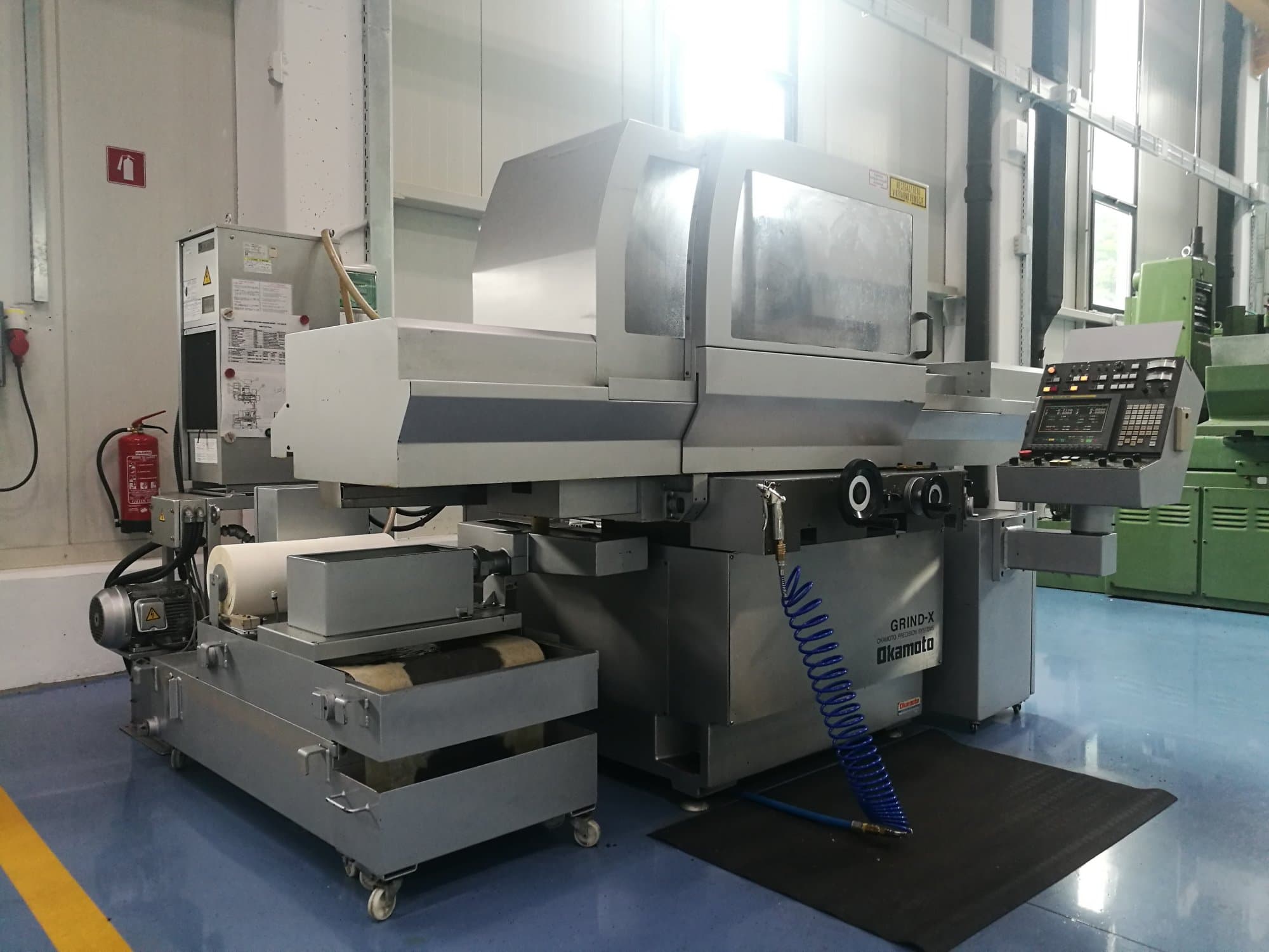 A OKAMOTO UPZ-525 NC II gép bal oldali nézete