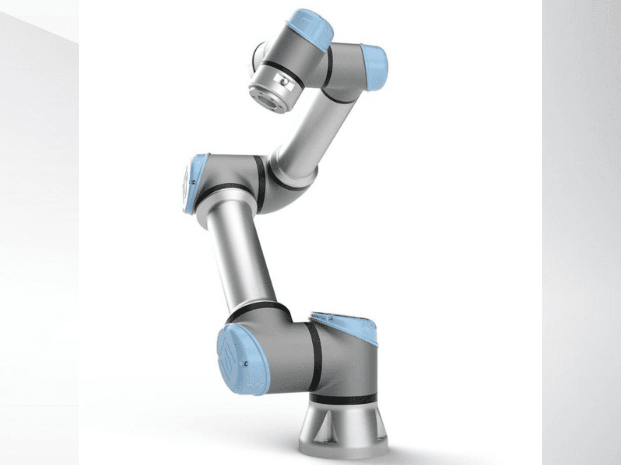 A Universal Robots UR-3e  gép elölnézete
